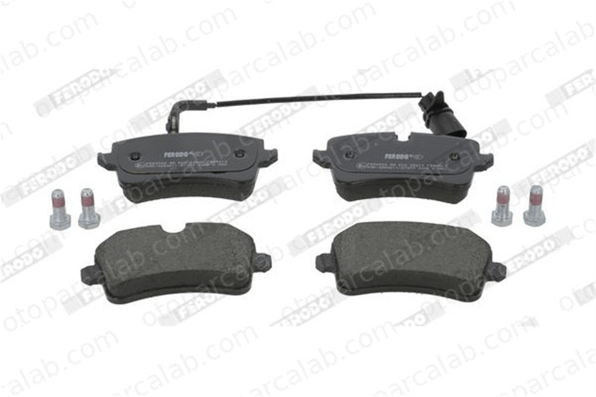 FERODO FDB4410 Fren Disk Balata Arka AUDI A6 C7 A6 C7 Avant 4G0698451 4G0698451A
