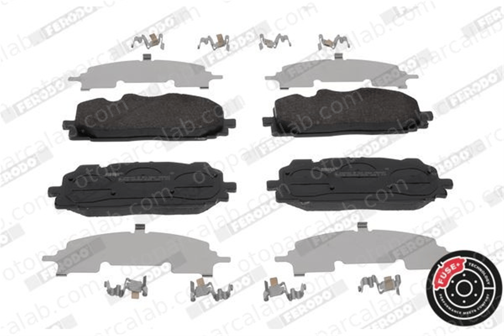 FERODO FDB4967 Fren Disk Balata Ön AUDI Q7 A6 C8 Avant 4M0698151H 4K0698151