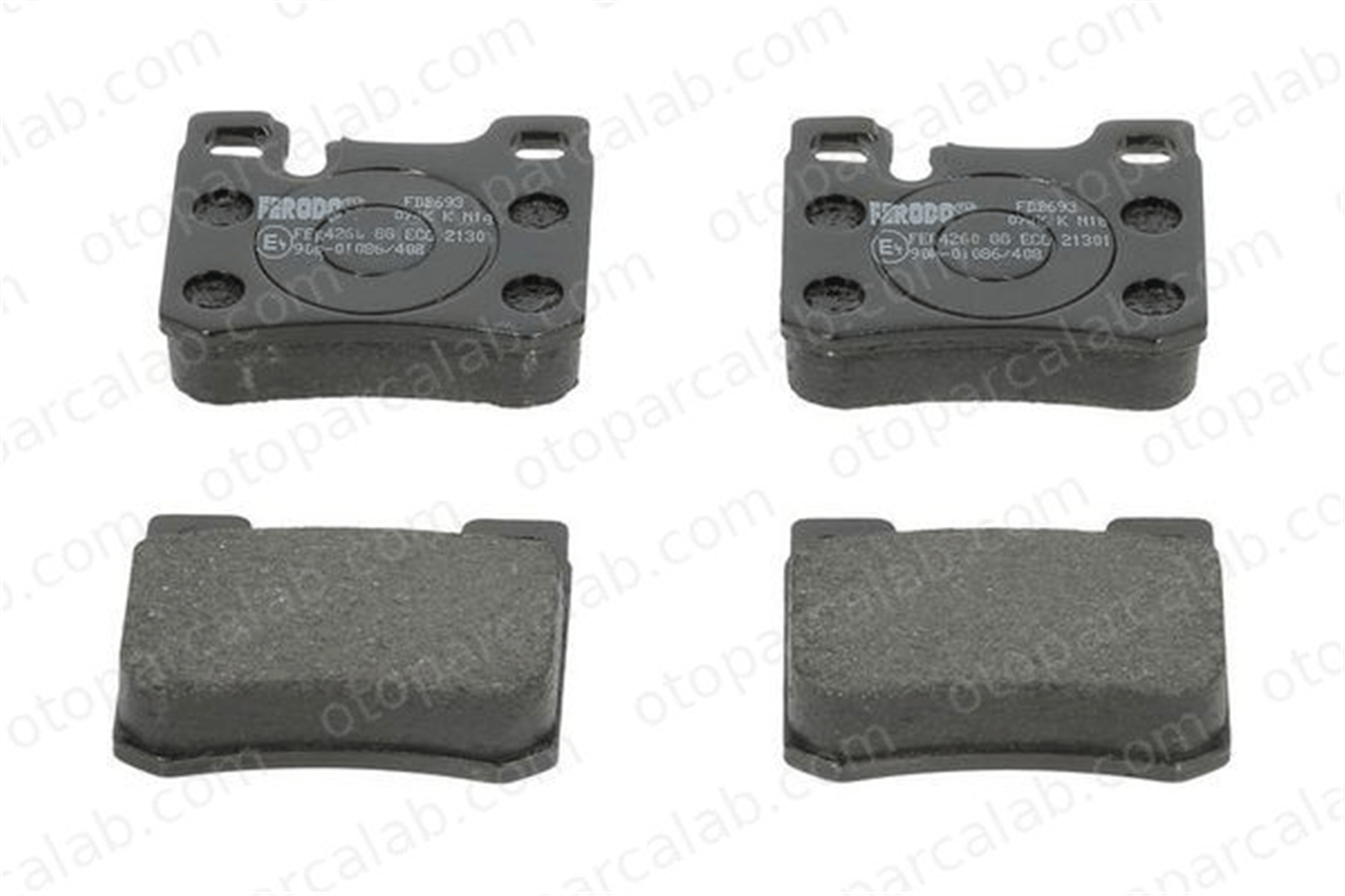 FERODO FDB693 Fren Disk Balata Arka MERCEDES-BENZ 124 Sedan 190 A0024200120 24200120