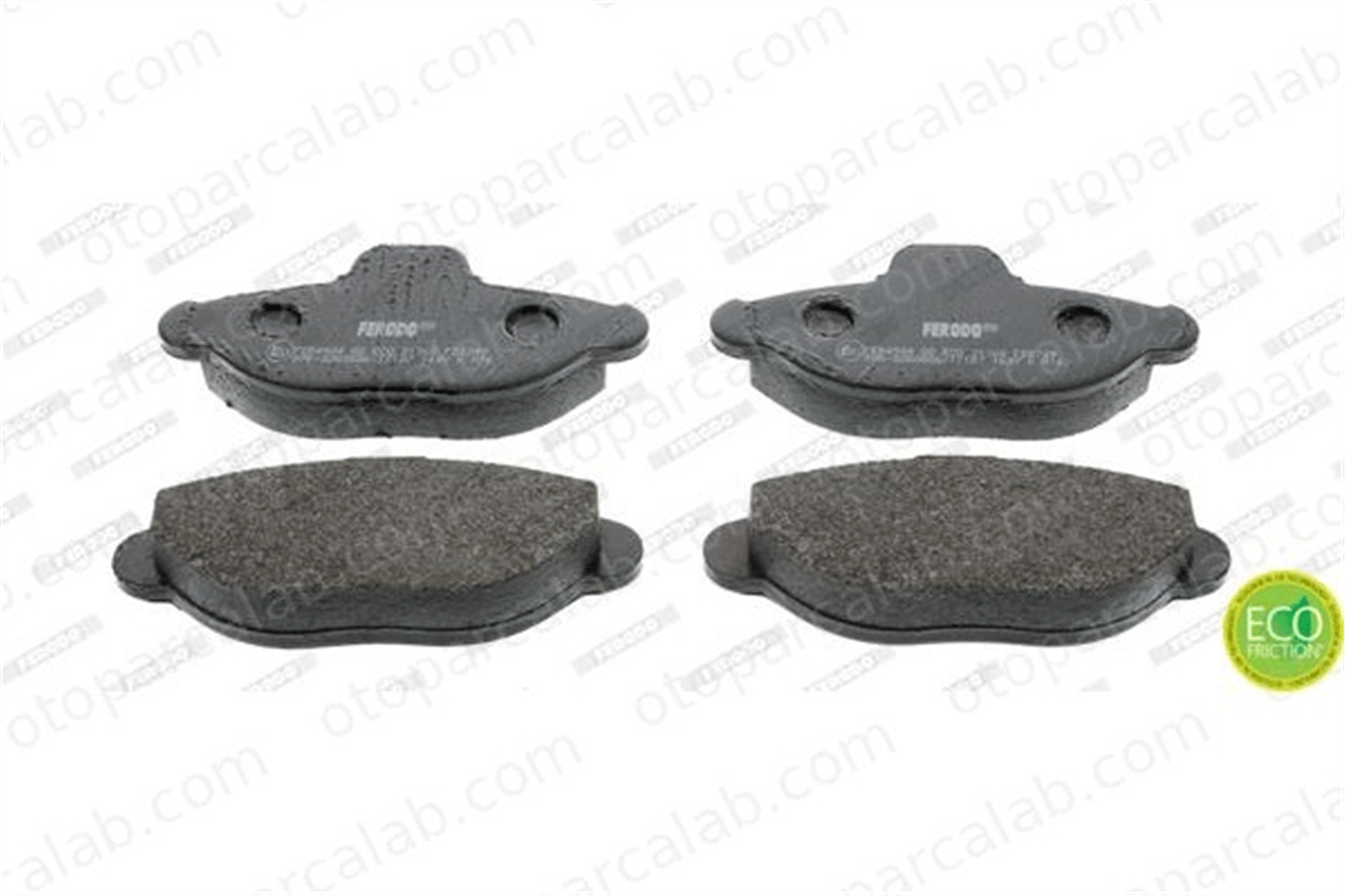 FERODO FDB749 Fren Disk Balata Ön FIAT CINQUECENTO SEICENTO / 600 FDB749 5892786