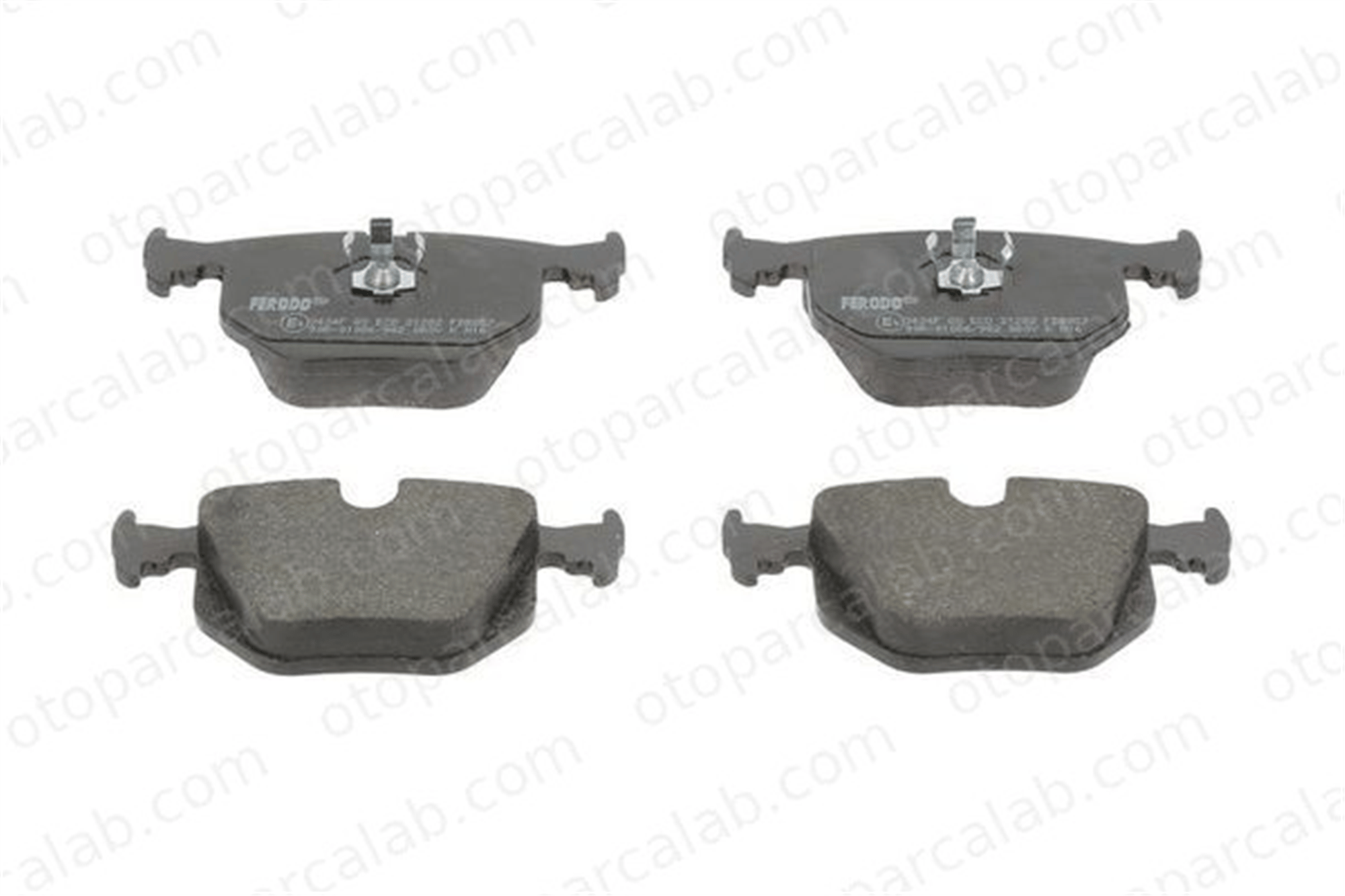 FERODO FDB857 Fren Disk Balata Arka BMW 8 MASERATI QUATTROPORTE IV 34111164582 34211160685