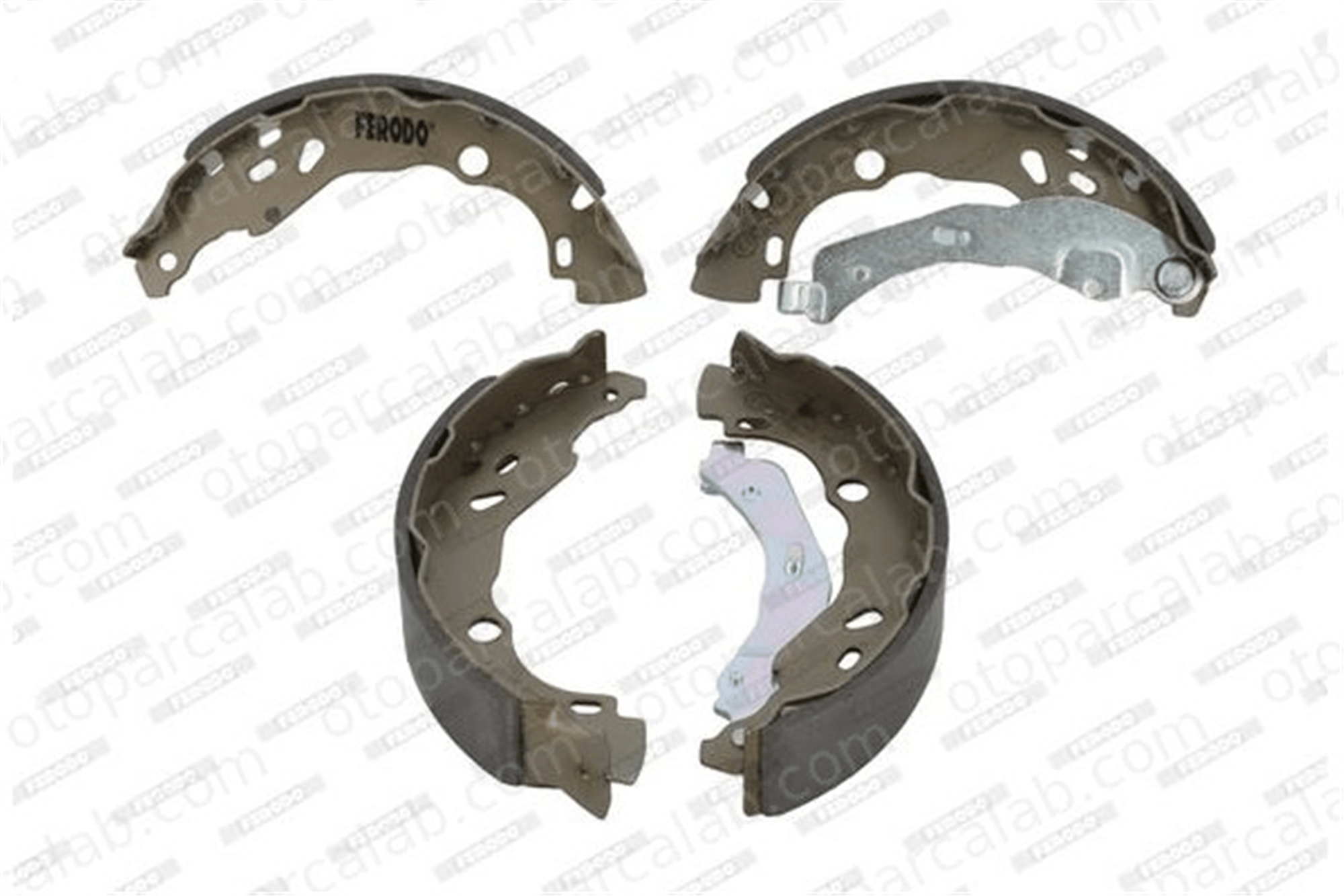 FERODO FSB642 Fren Pabuçlu Balata Arka RENAULT CLIO II DACIA LOGAN 1609066080 440609415R