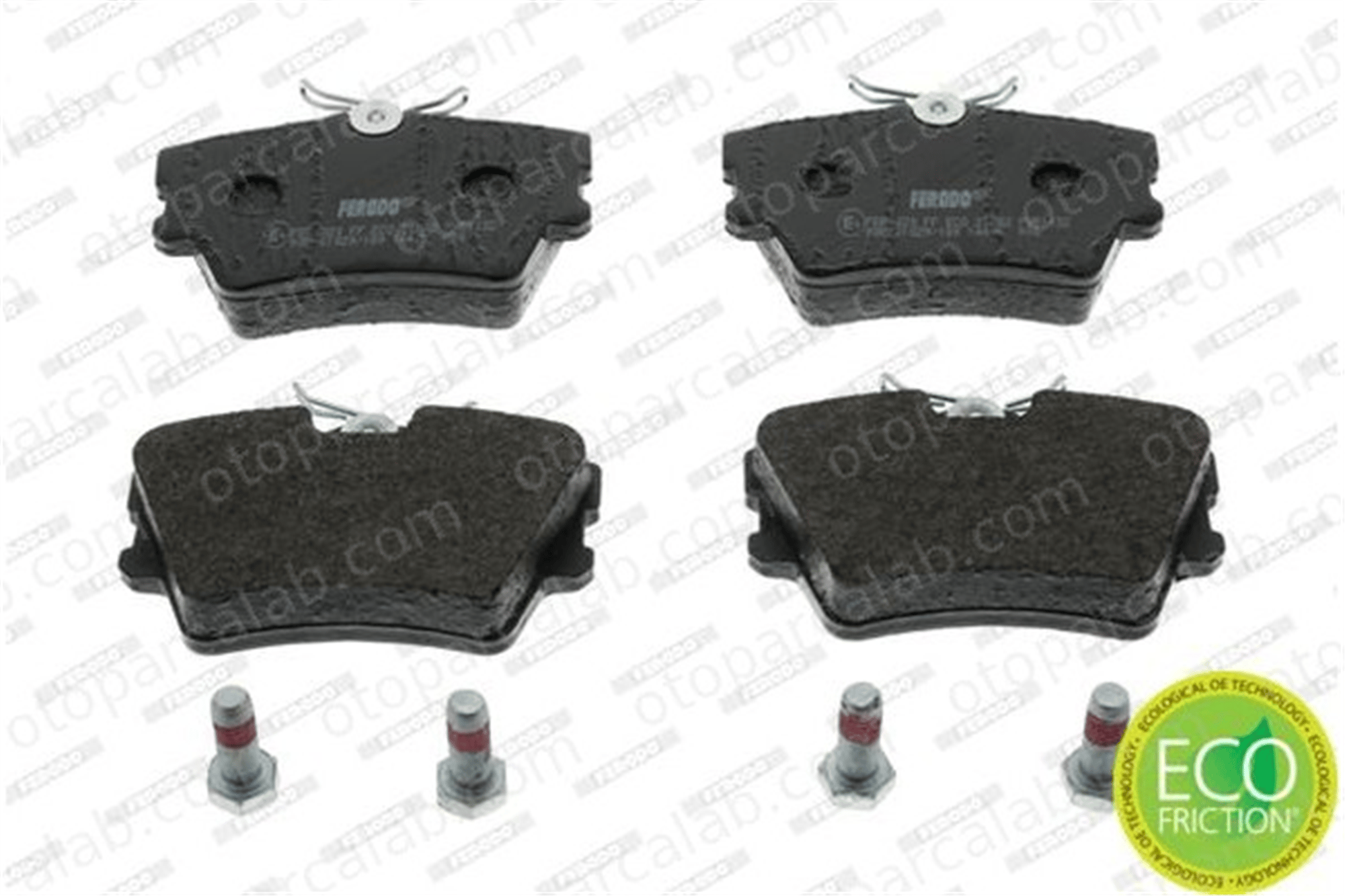 FERODO FVR1132 Fren Disk Balata Arka VW TRANSPORTER T4 Minibüs/Otobüs TRANSPORTER T4 Panelvan/Van 7D0698451E 701698451