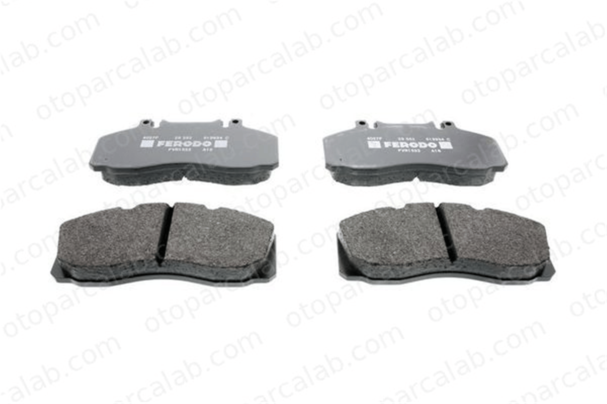 FERODO FVR1522 Fren Disk Balata Ön MERCEDES-BENZ VARIO Platform şasi T2/LN1 Platform şasi A0014201520 A0024205720