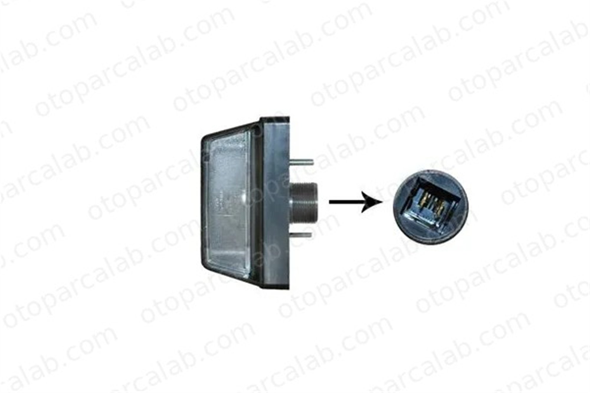 FIAT ORJINAL 1399432080 Plaka Lambası IVECO DAILY III Platform şasi FIAT DUCATO Platform şasi 1399432080 1610802980