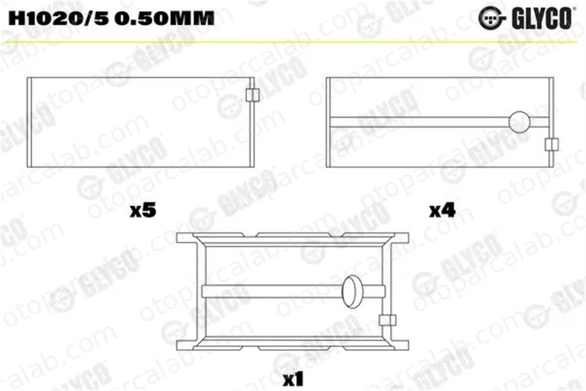 FIAT ORJINAL 2992539 Ana Yatak (0.20) IVECO DAILY IV Panelvan/Van DAILY IV Platform şasi 2992539 504049318