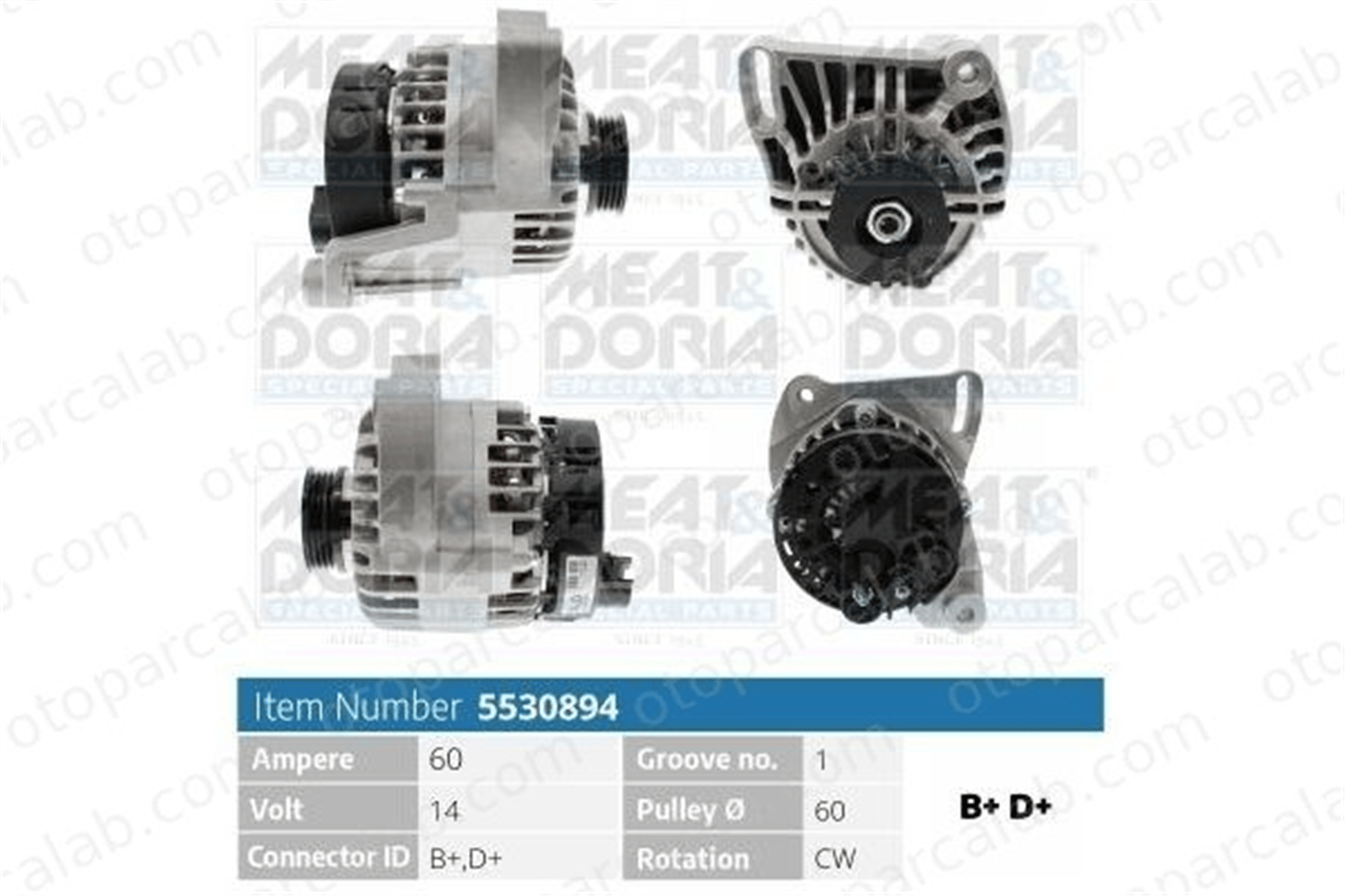 FIAT ORJINAL 46419297 Alternatör FIAT PUNTO Cabrio BRAVA 46419297 46429297