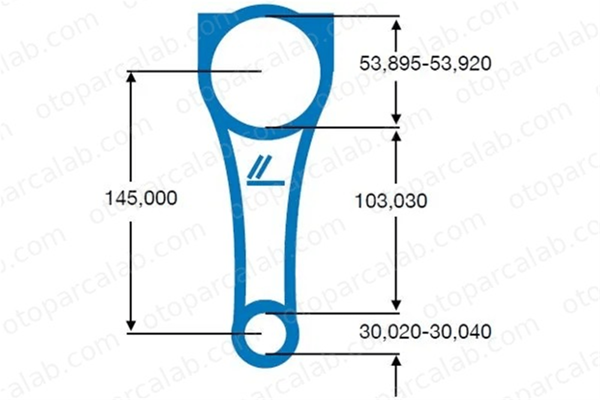 FIAT ORJINAL 46472681 Piston Kolu OPEL INSIGNIA A INSIGNIA A Sedan 46472681 ohneLagernocken