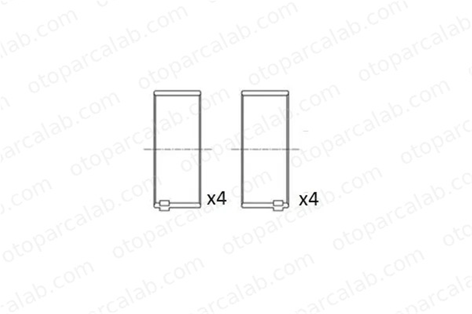 FIAT ORJINAL 500054641 Kol Yatak (STD) IVECO DAILY IV Platform şasi DAILY IV Panelvan/Van 500054641 2995577