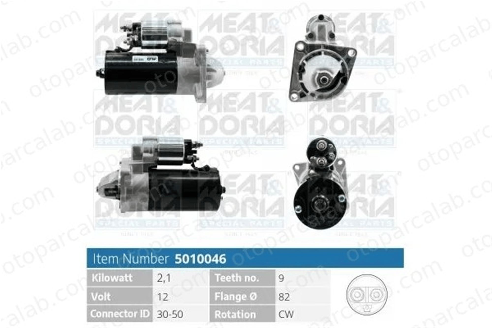 FIAT ORJINAL 51832953 Marş Dinamosu ALFA ROMEO 156 Sportwagon 156 51832953 46748351