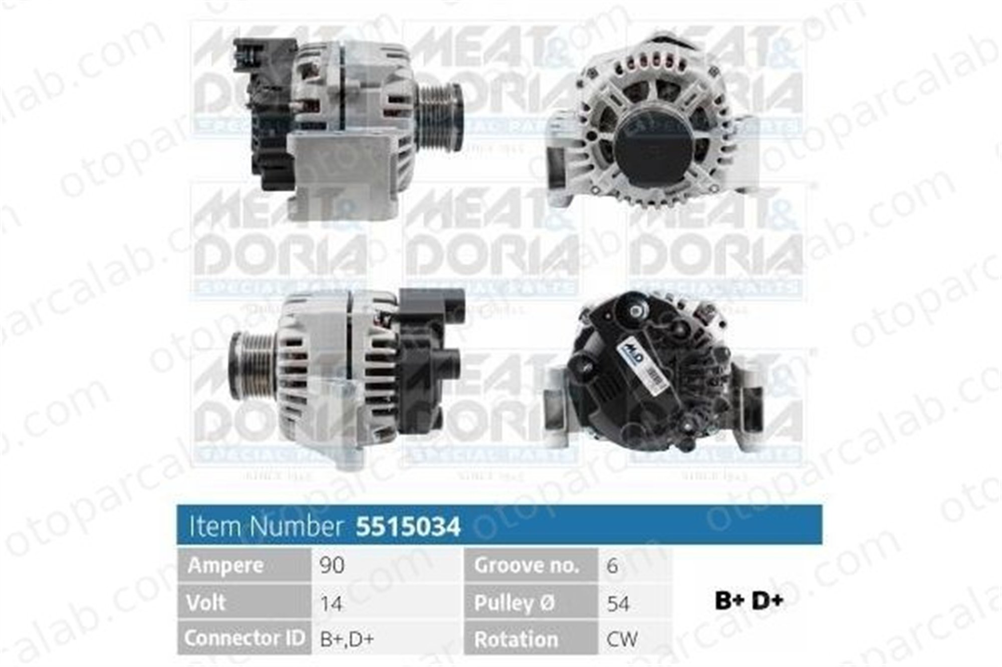 FIAT ORJINAL 51984054 Alternatör OPEL AGILA ASTRA H 51984054 46823547