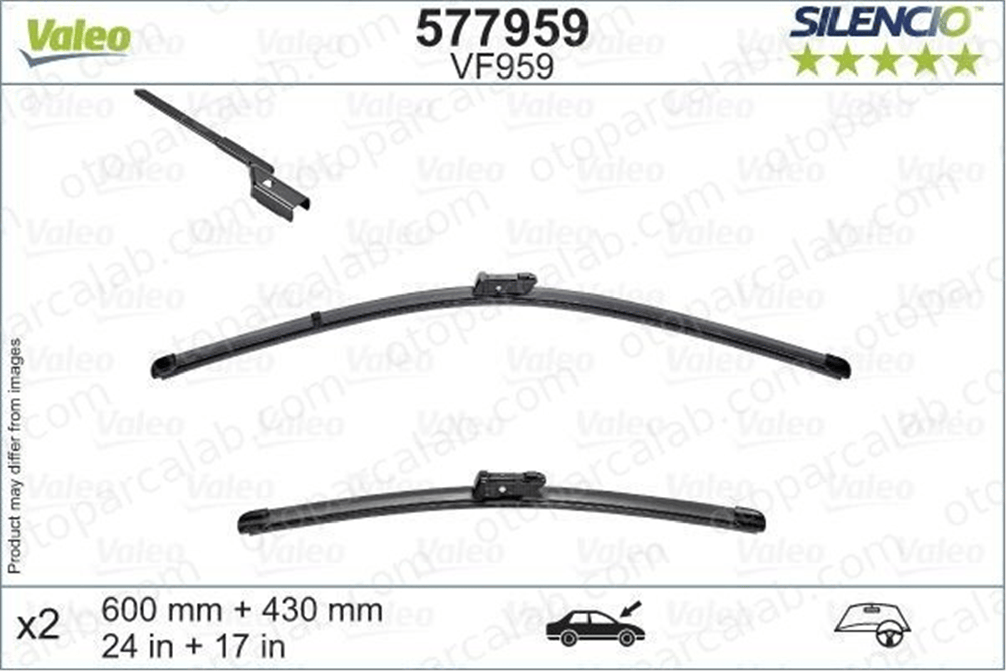 FIAT ORJINAL 52131454 Silecek Süpürgesi Ön LANCIA DELTA III FIAT DOBLO Cargo 52131454 9820309280