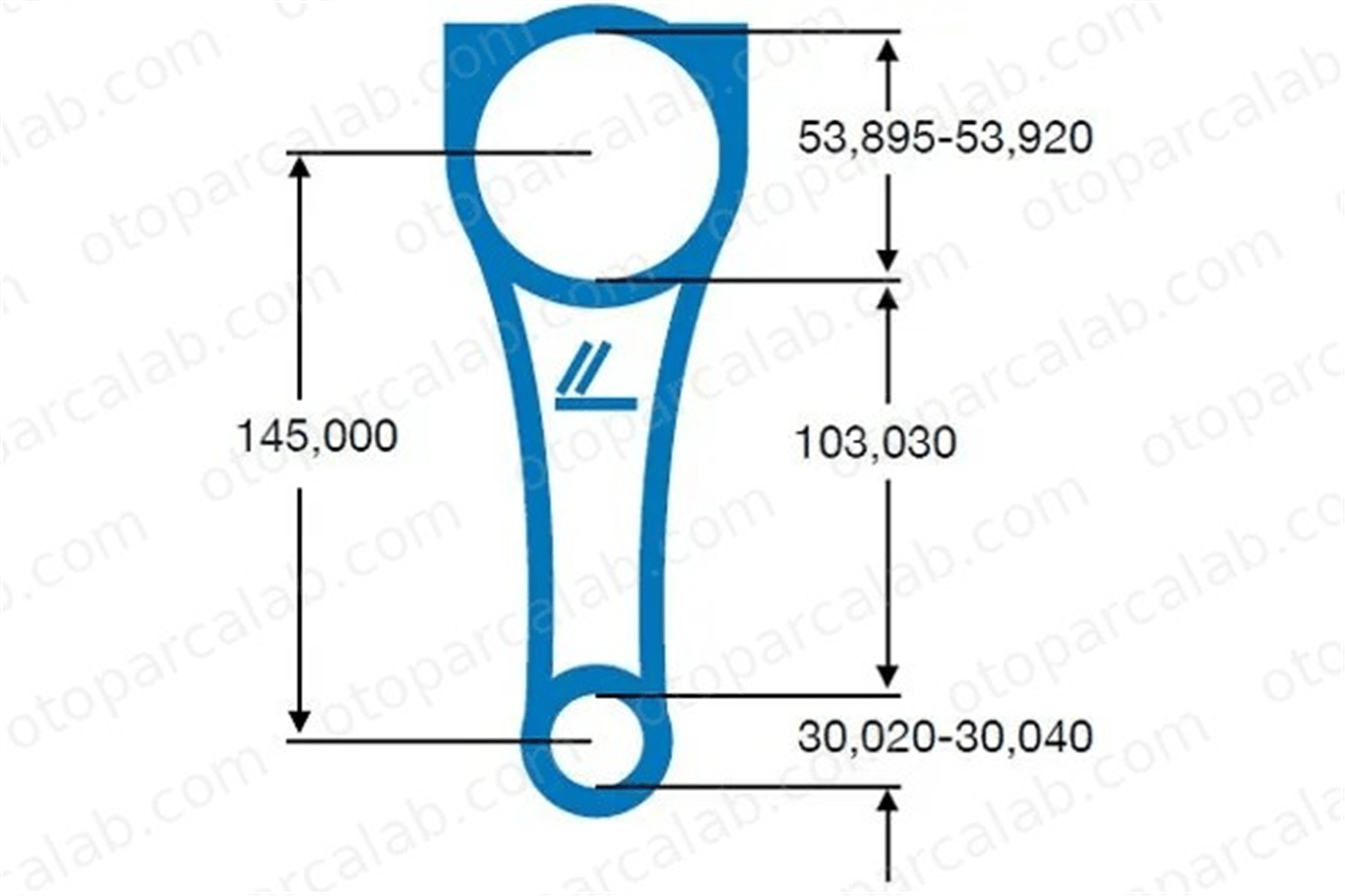FIAT ORJINAL 55198189 Piston Kolu OPEL INSIGNIA A INSIGNIA A Sedan 55198189 mitLagernocken