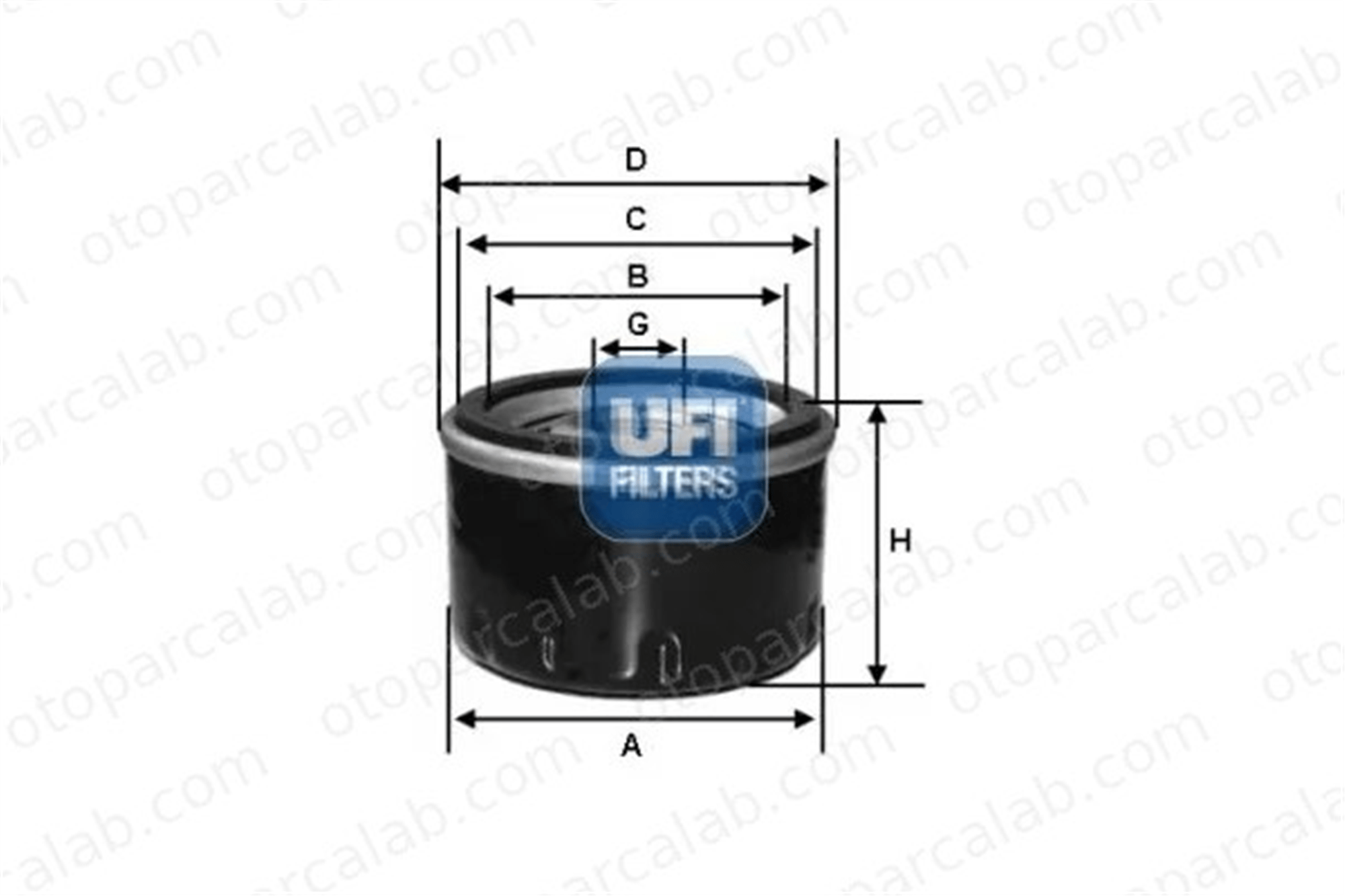 FIAT ORJINAL 5940899 Yağ Filtresi FIAT 131 TIPO 5940899 4434794