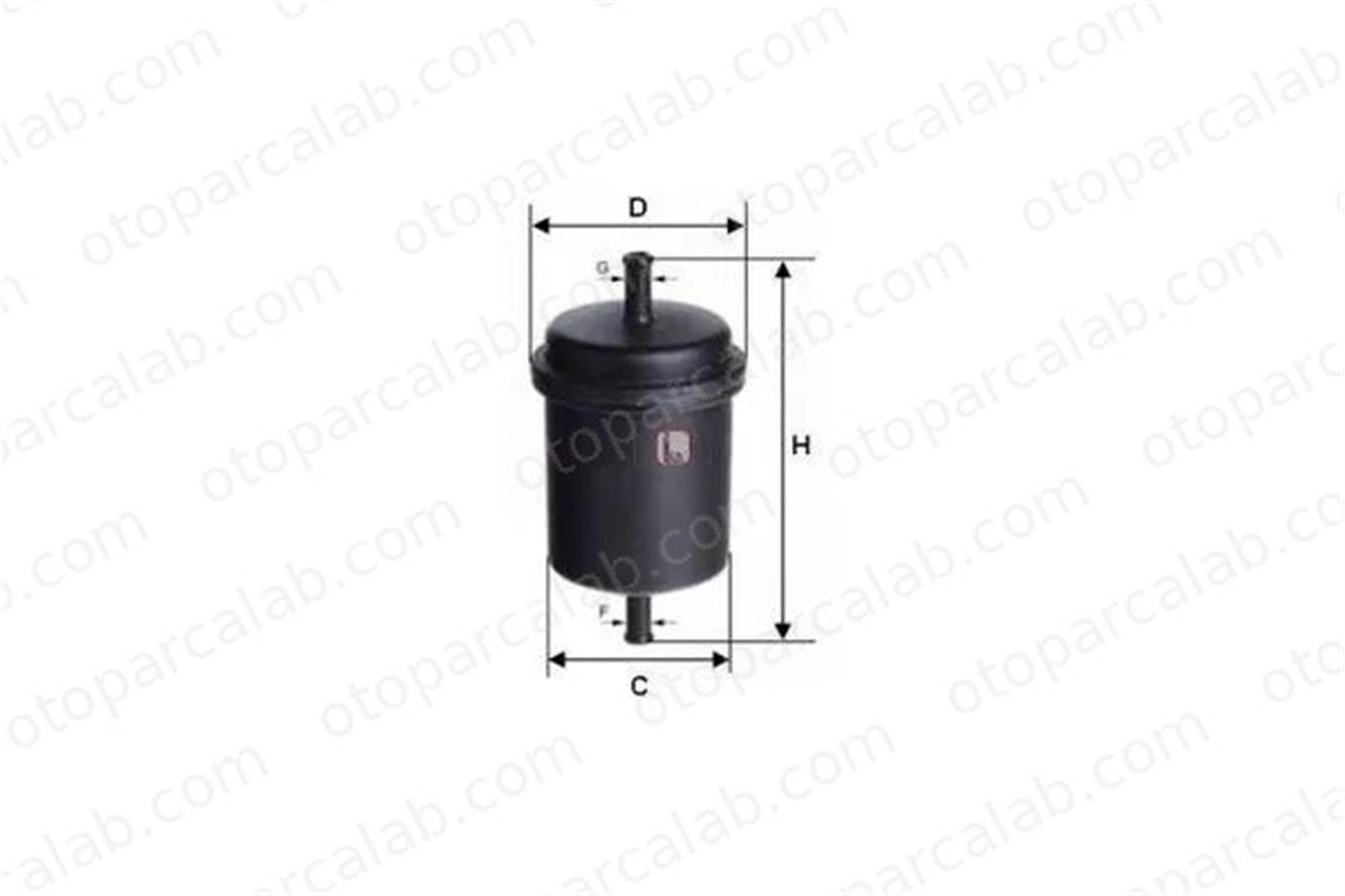 FIAT ORJINAL 71736101 Yakıt Filtresi FIAT PANDA LANCIA Y10 71736101 7585348