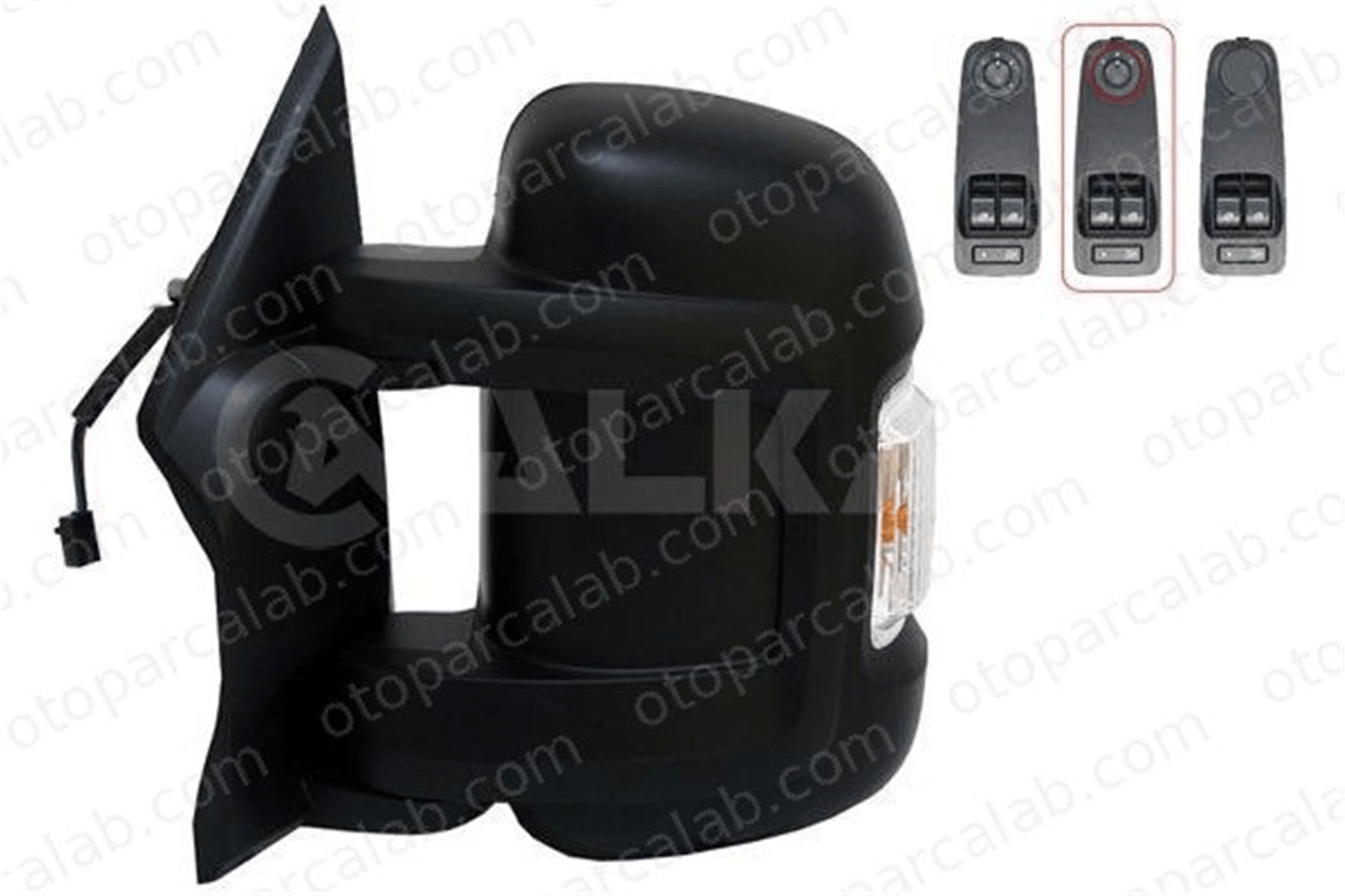 FIAT ORJINAL 735690581 Dikiz Aynası Sol FIAT DUCATO Panelvan/Van DUCATO Platform şasi 735690581 1643562280