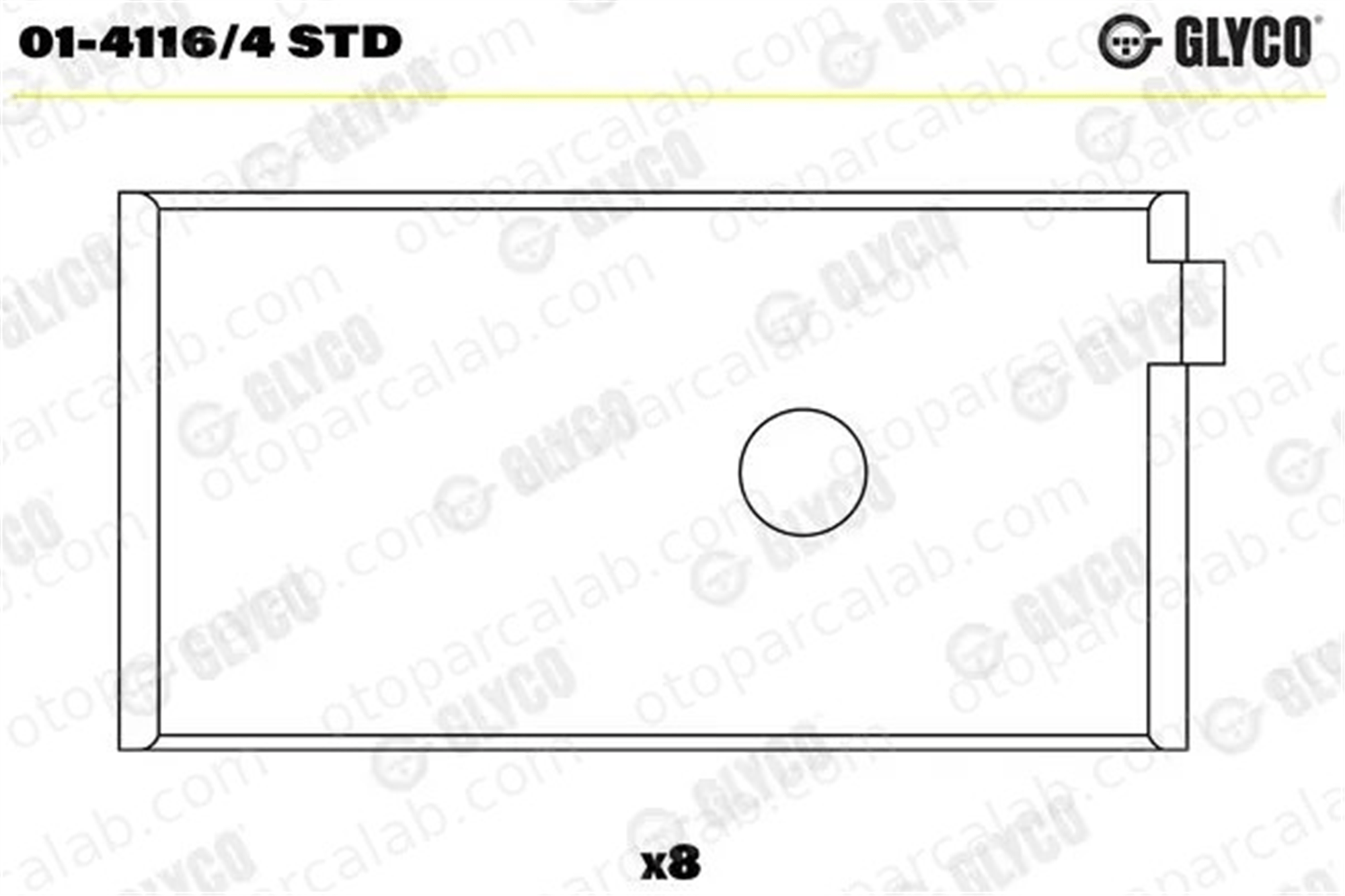 FIAT ORJINAL 7579813 Kol Yatak (STD) FIAT PANDA LANCIA Y10 7579813 5973937