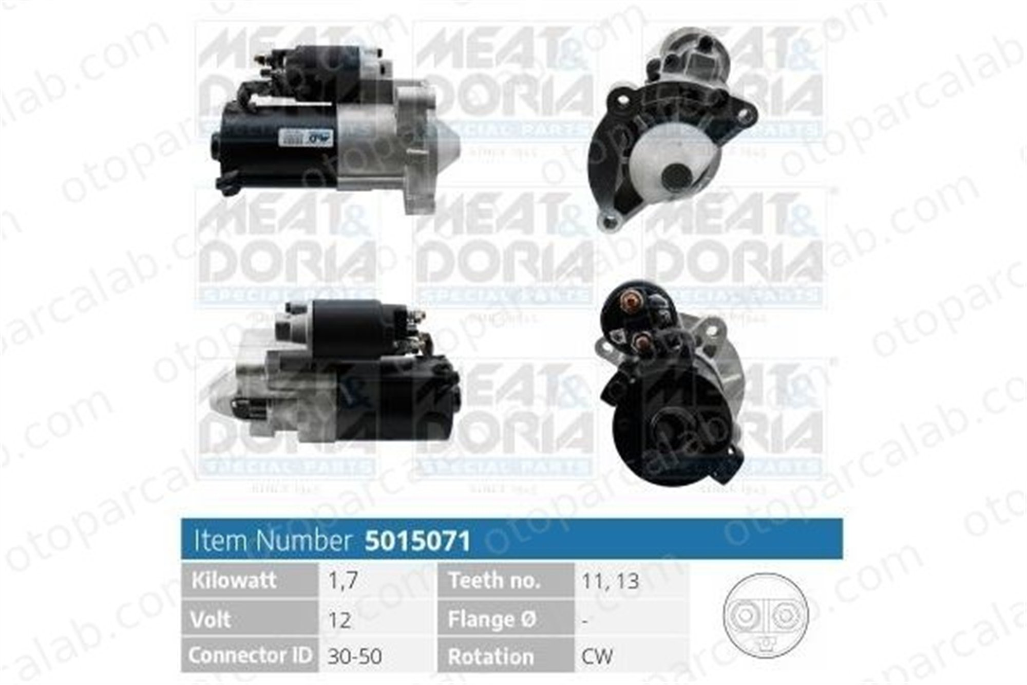 FIAT ORJINAL 9625382780 Marş Dinamosu FIAT ULYSSE CITROËN JUMPY Panelvan/Van 9625382780 1320921080