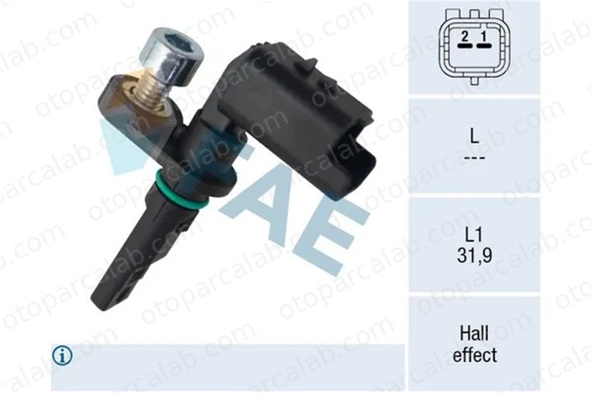 FIAT ORJINAL 9806041680 Abs Sensörü Arka Sağ veya Sol CITROËN SPACETOURER Minibüs/Otobüs JUMPY Panelvan/Van 9806041680 SU001A3903