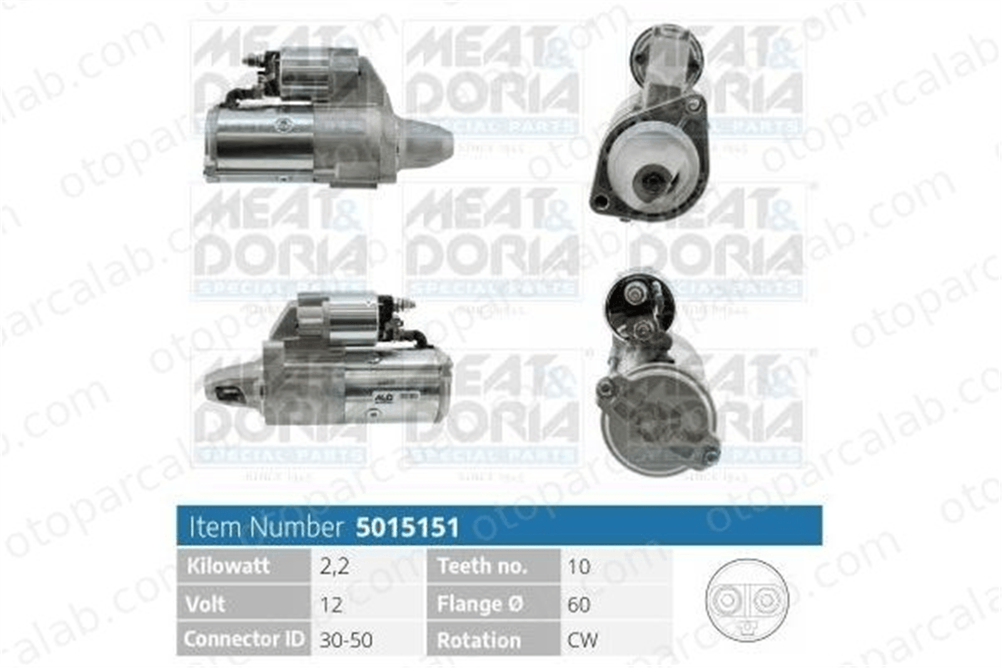 FIAT ORJINAL K05033125AB Marş Dinamosu CHRYSLER 300C 300C Touring K05033125AB K04801472AA