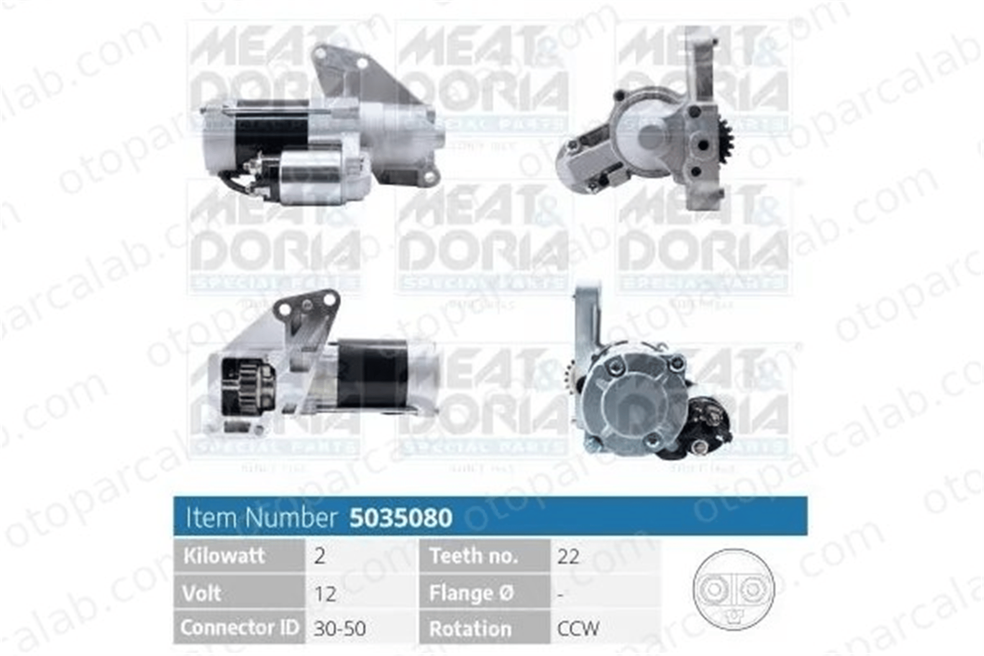 FIAT ORJINAL K05033440AC Marş Dinamosu MITSUBISHI GRANDIS LANCER VIII Sportback K05033440AC 5033440AA
