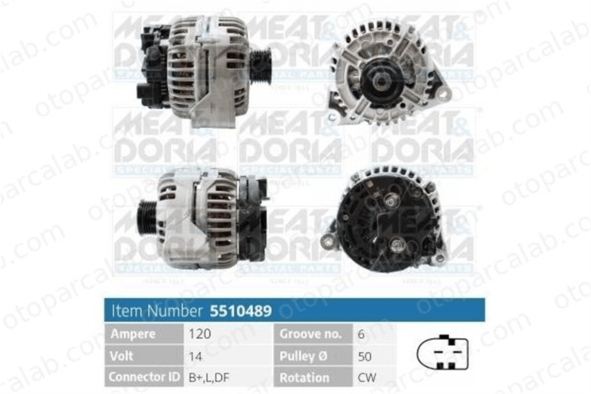 FIAT ORJINAL K05097755AA Alternatör MERCEDES-BENZ M-SERISI CLK Cabrio K05097755AA 5097755AA