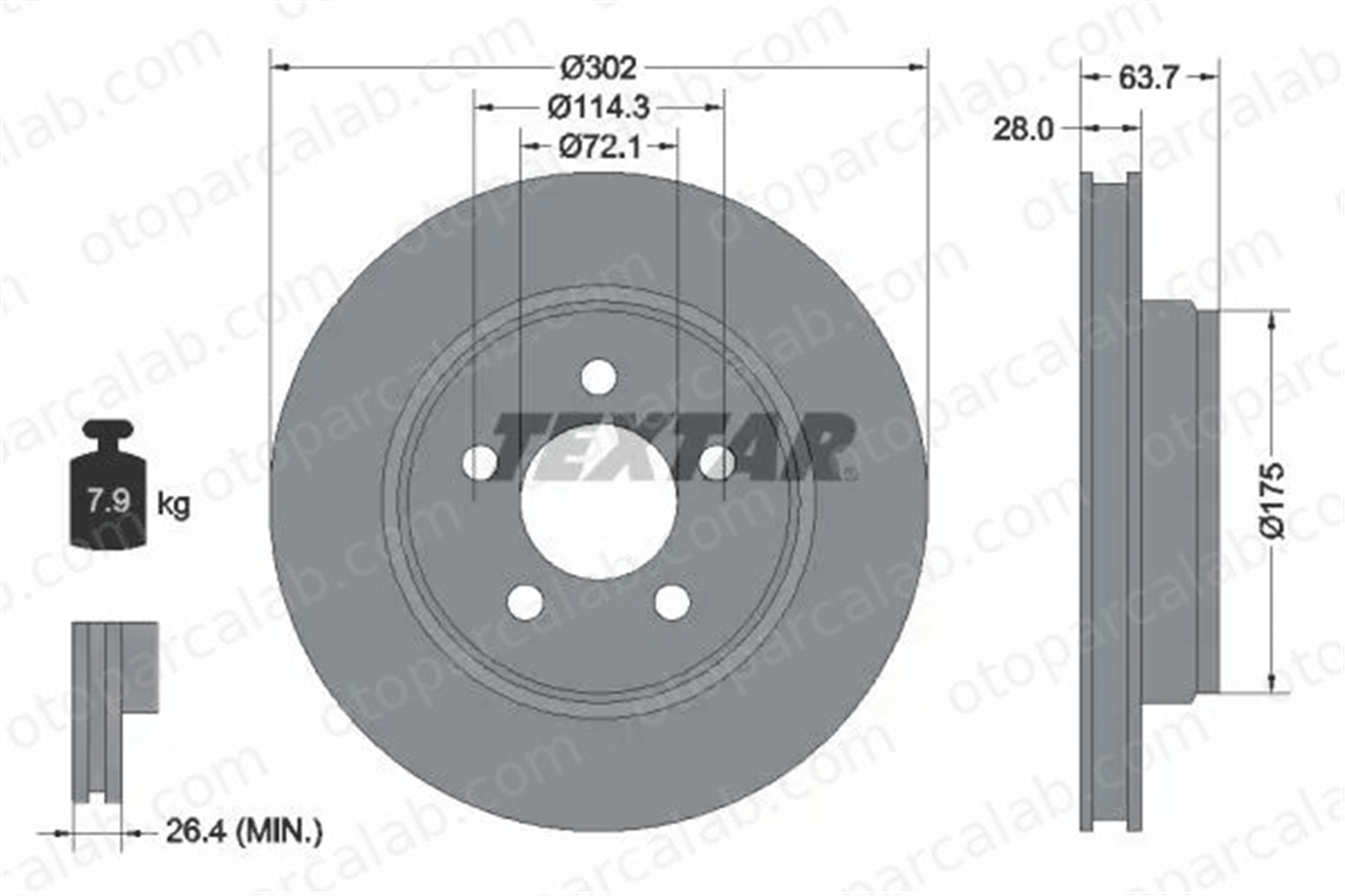 FIAT ORJINAL K52109938AB Fren Disk Ayna Ön Sağ ve Sol DODGE NITRO JEEP CHEROKEE K52109938AB 52109938AB