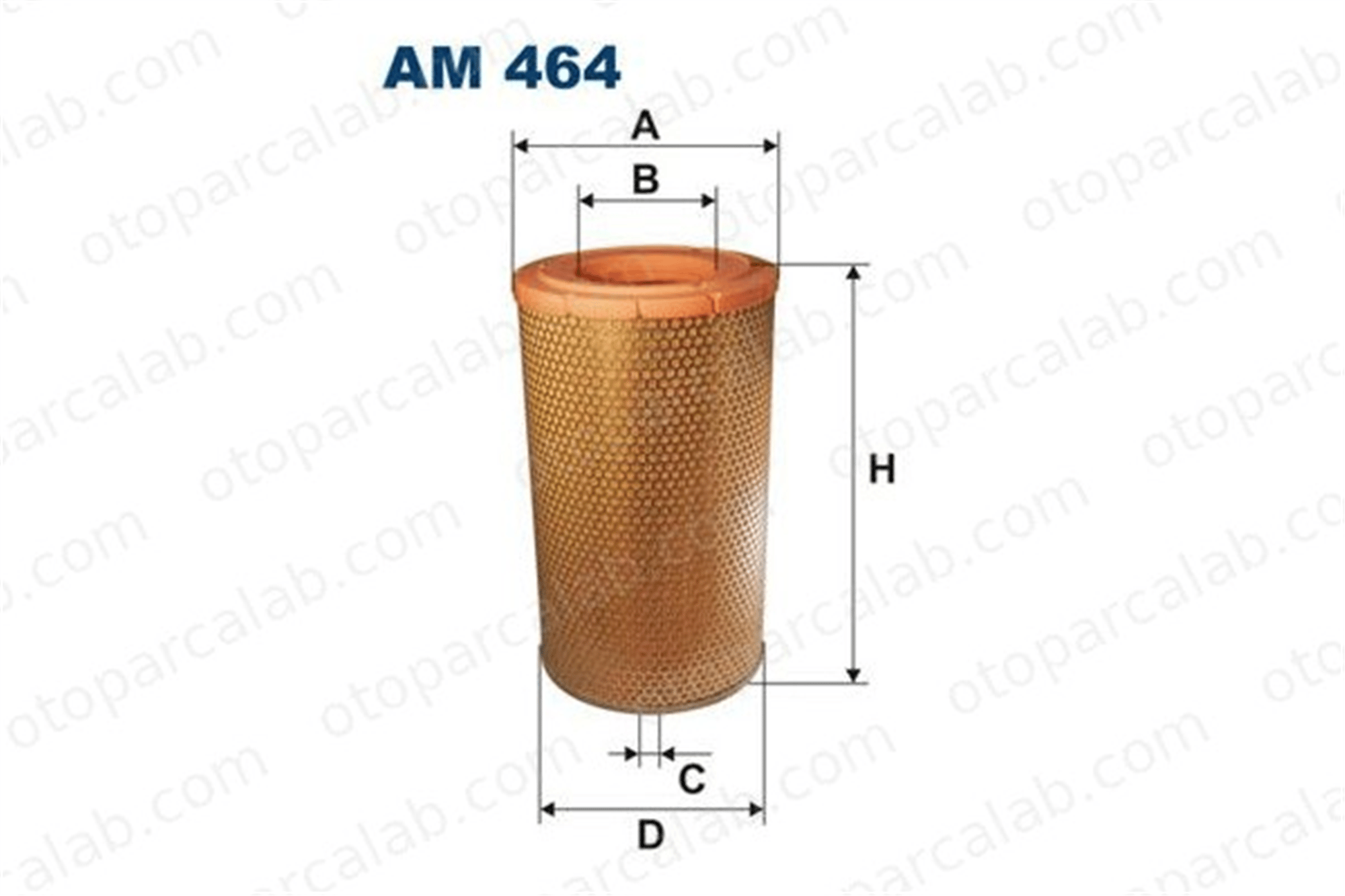 FILTRON AM 464 Hava Filtresi DAF XF II XD 754718 0754718