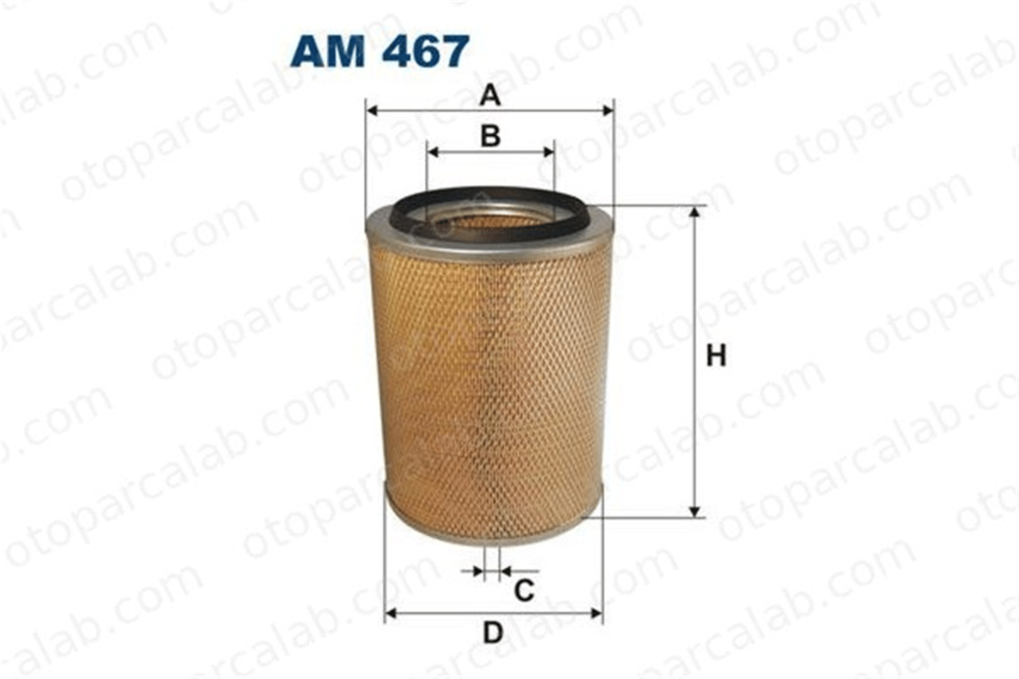 FILTRON AM 467 Hava Filtresi MAN F90 MERCEDES-BENZ AROCS A830X9601AKA 9974142