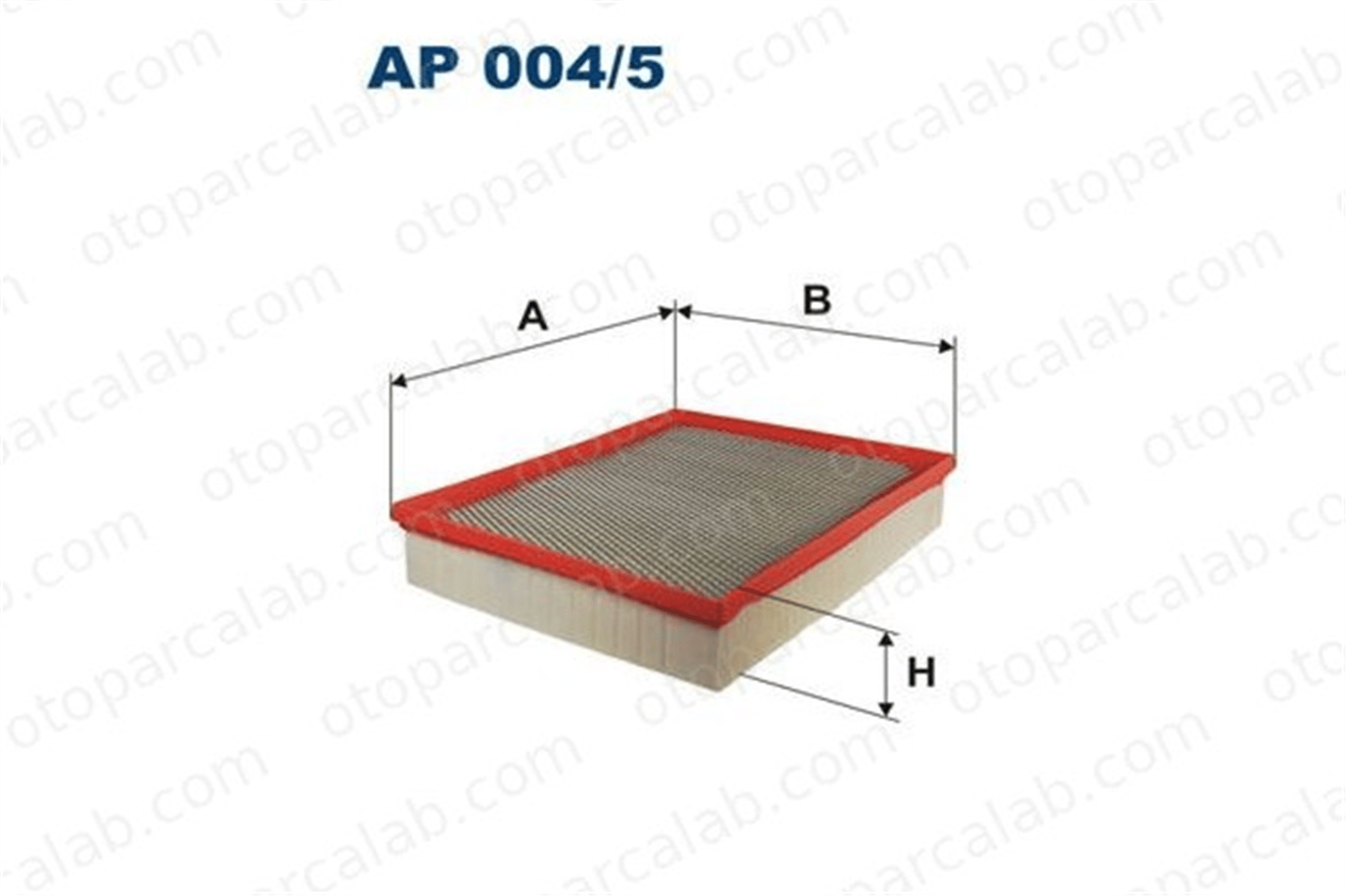FILTRON AP 004/5 Hava Filtresi VW AMAROK AMAROK Platform şasi 2H0129620 2H0129620B