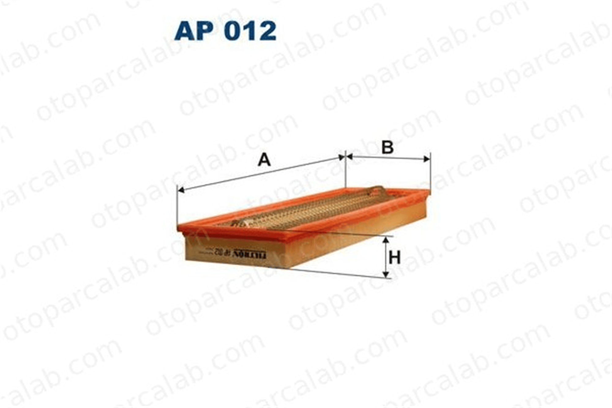 FILTRON AP 012 Hava Filtresi MERCEDES-BENZ 124 Sedan 124 T-Model A6030940104 5022745