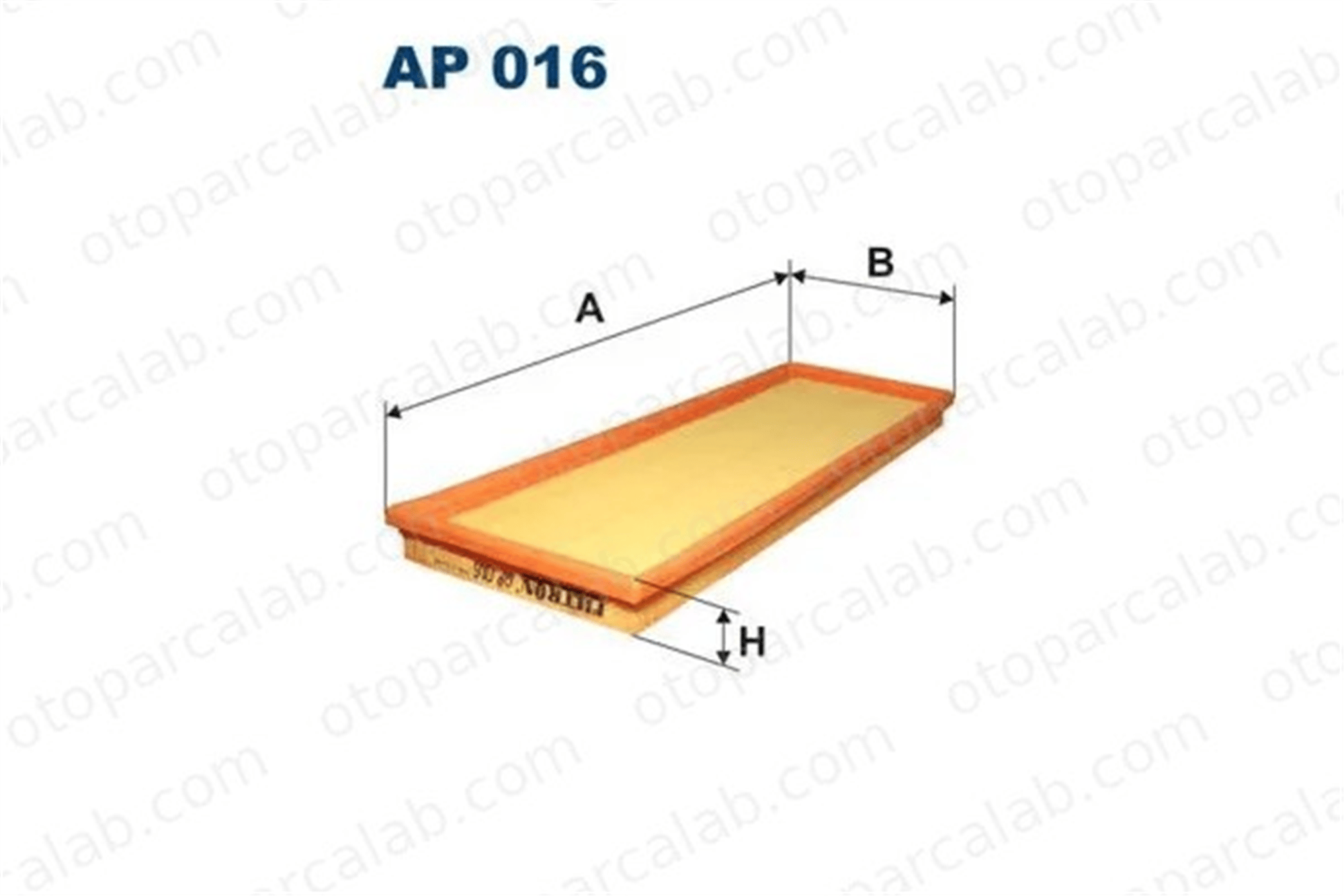 FILTRON AP 016 Hava Filtresi FORD ESCORT III ESCORT III Express 6117193 1024246