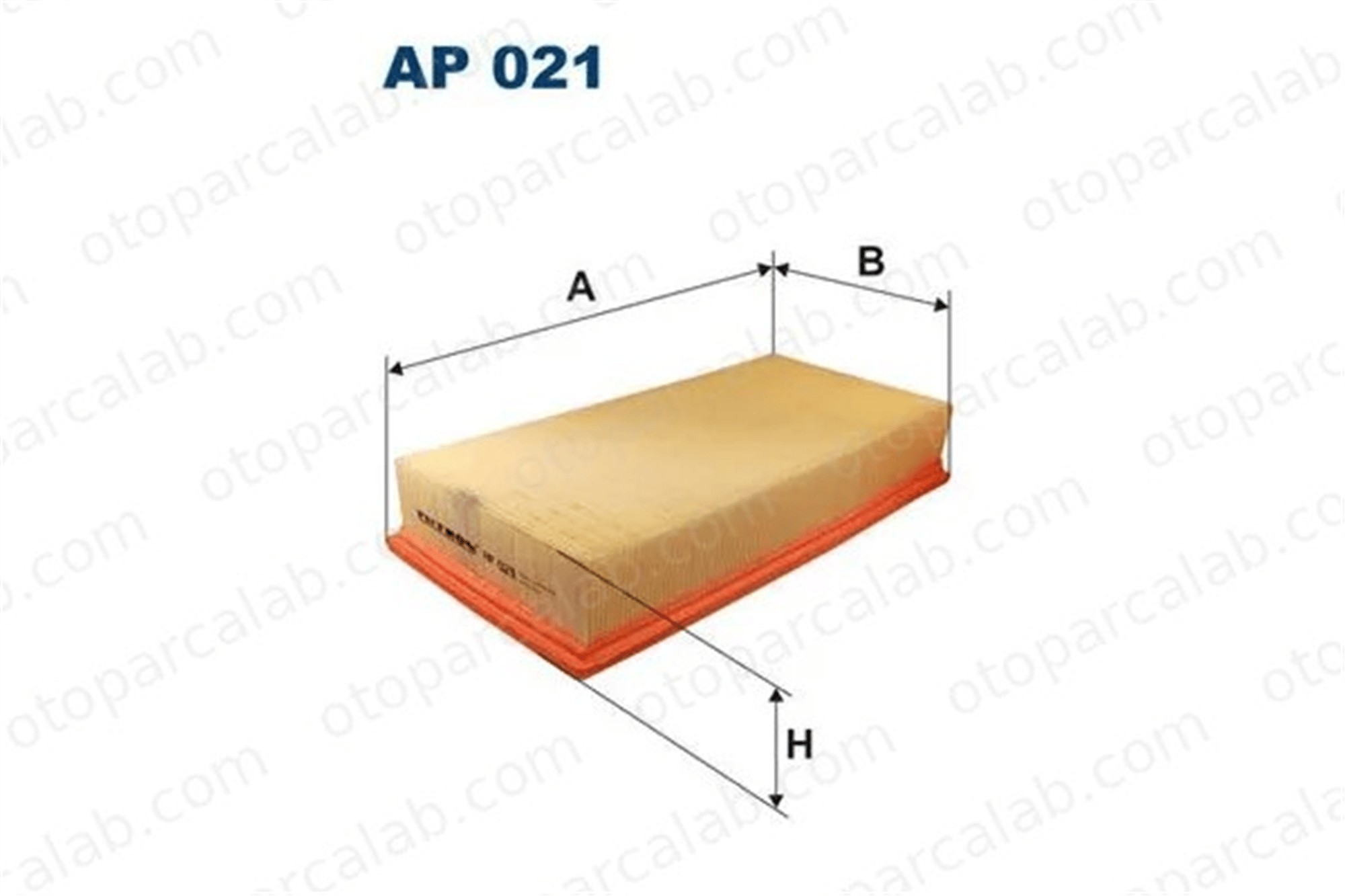 FILTRON AP 021 Hava Filtresi CITROËN BX BX Break 1444R7 1444A4