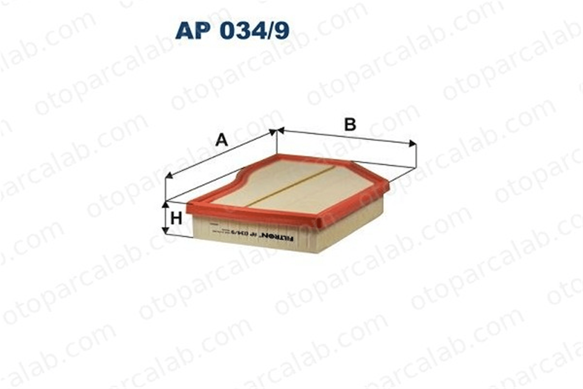 FILTRON AP 034/9 Hava Filtresi MERCEDES-BENZ A-SERISI A-SERISI Sedan A6540940204 6540940204