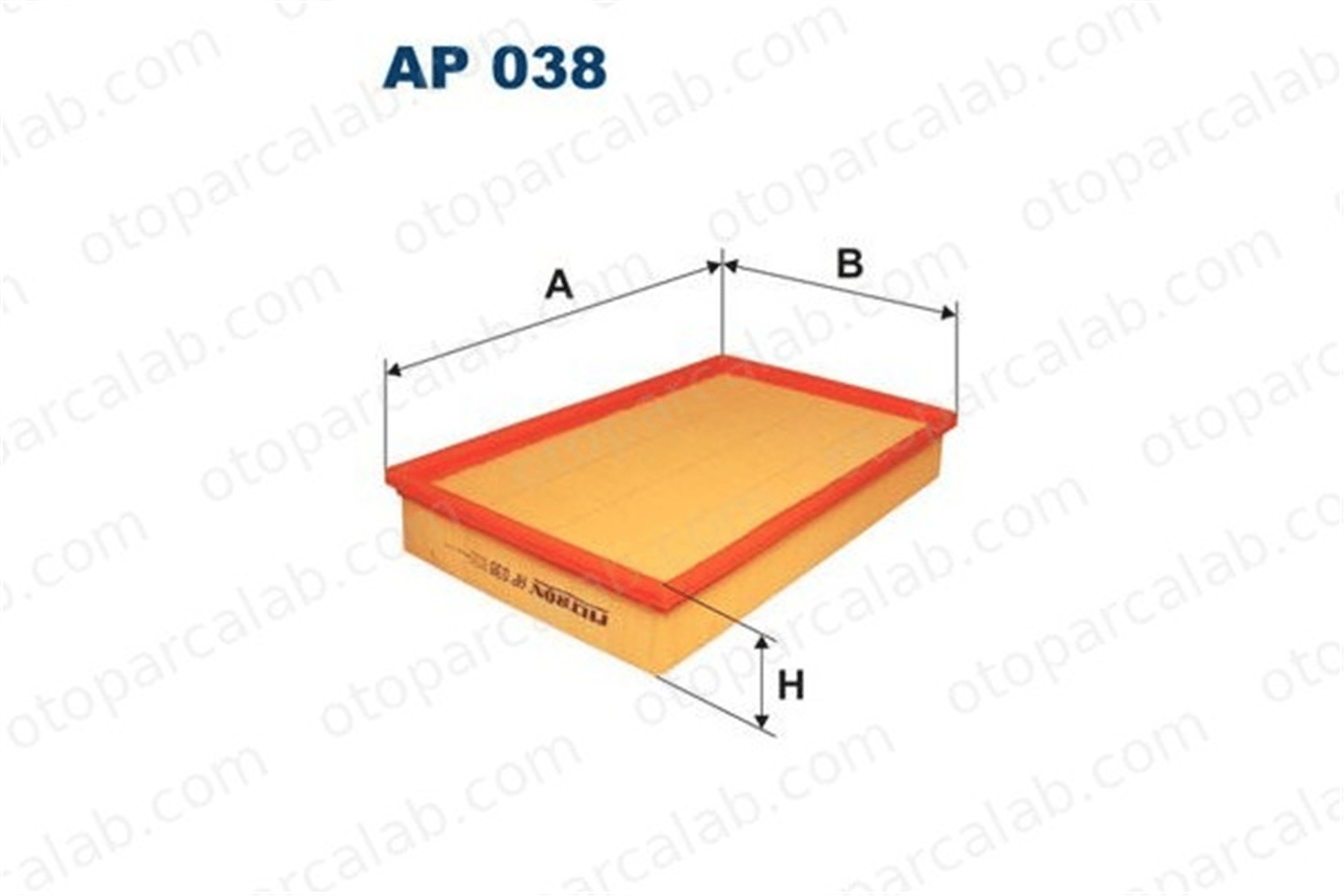 FILTRON AP 038 Hava Filtresi LANCIA THEMA THEMA SW 71736136 35A1029