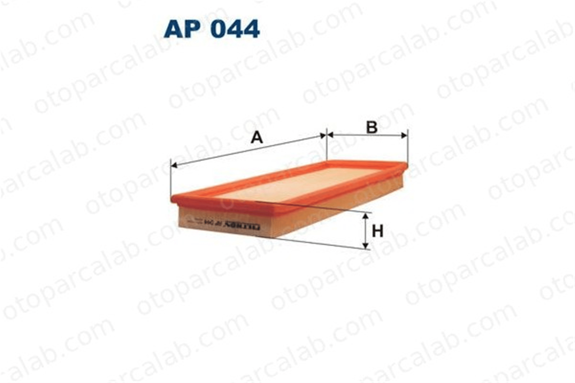 FILTRON AP 044 Hava Filtresi FORD ESCORT IV ESCORT IV Express 5029754 6177208