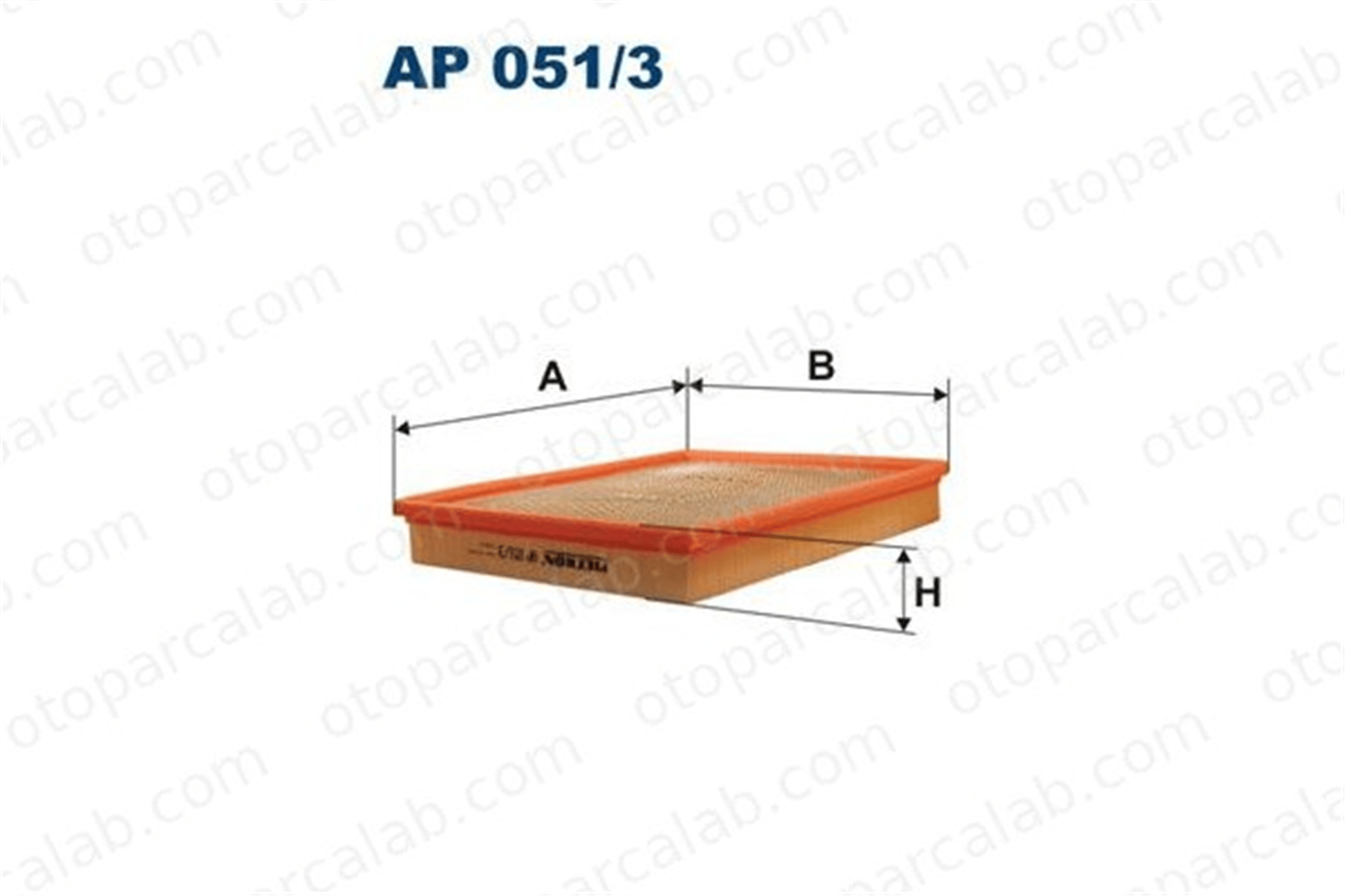 FILTRON AP 051/3 Hava Filtresi OPEL ASTRA G Kombi van ASTRA G Station wagon 835627 9201138