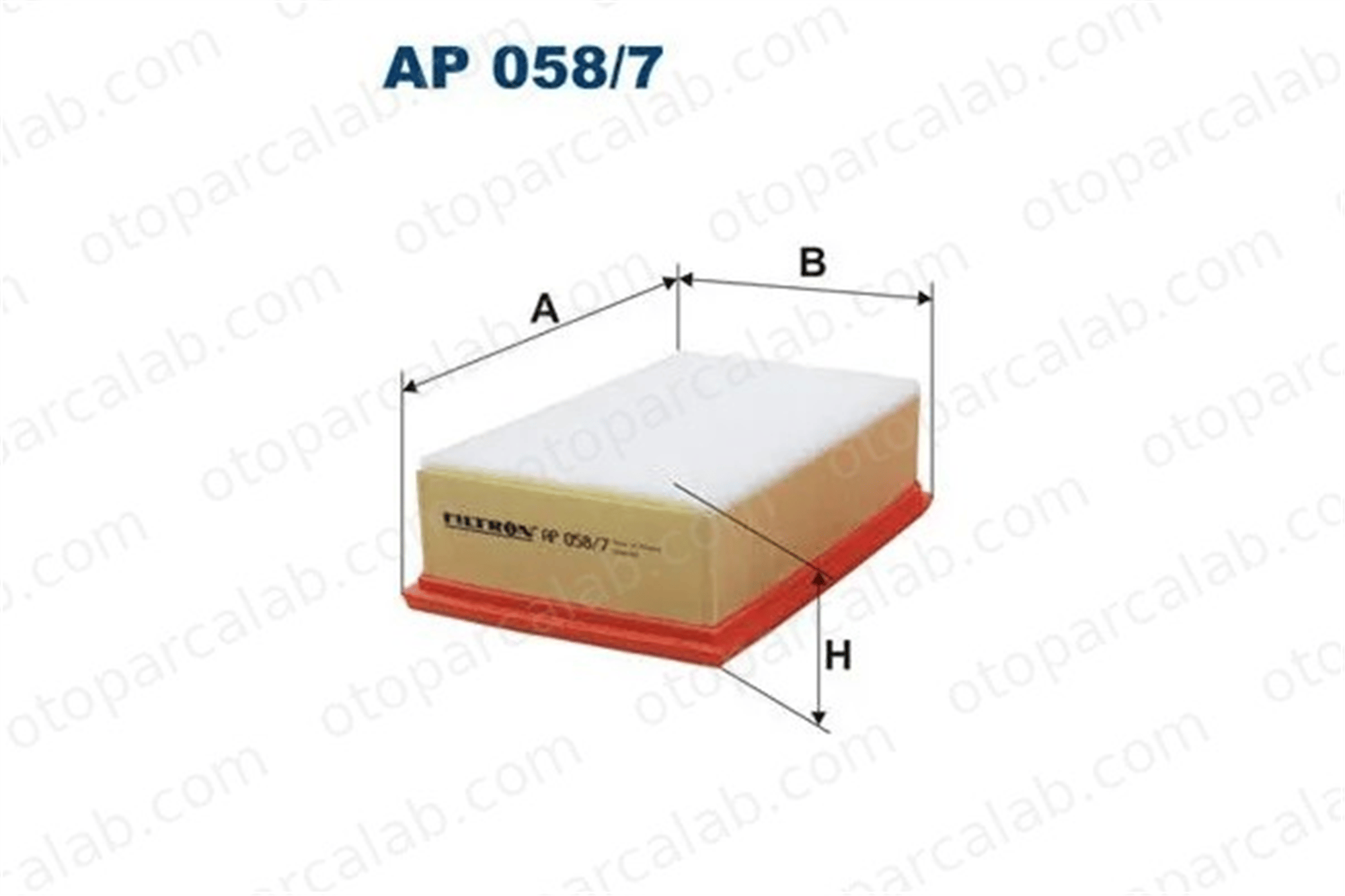 FILTRON AP 058/7 Hava Filtresi CITROËN DS5 DS4 1444QP 1444RP