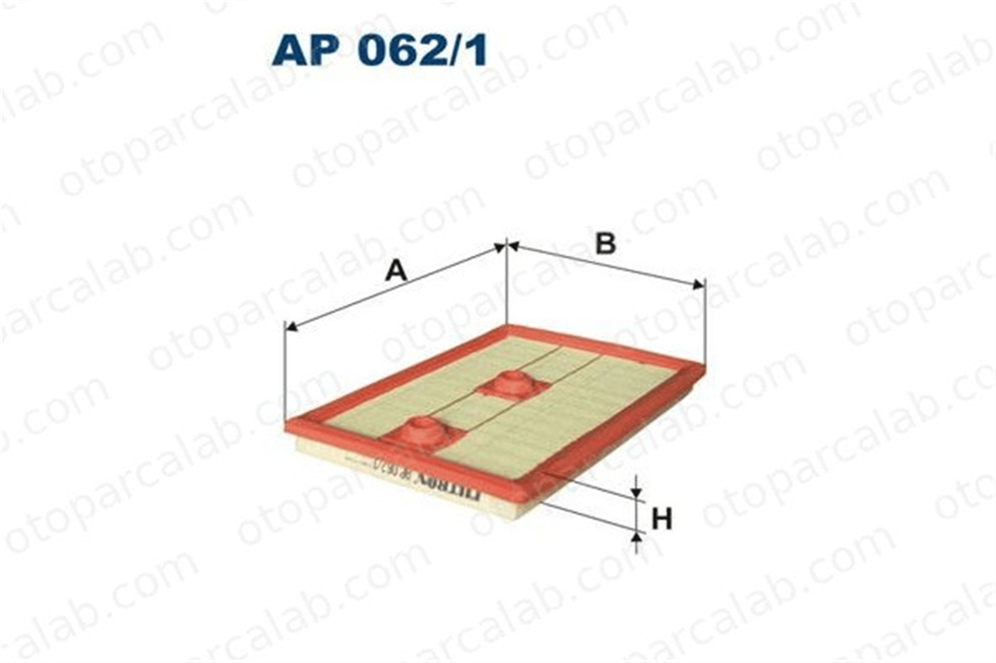 FILTRON AP 062/1 Hava Filtresi VW GOLF VII GOLF VII Variant 4E129620 04E129620