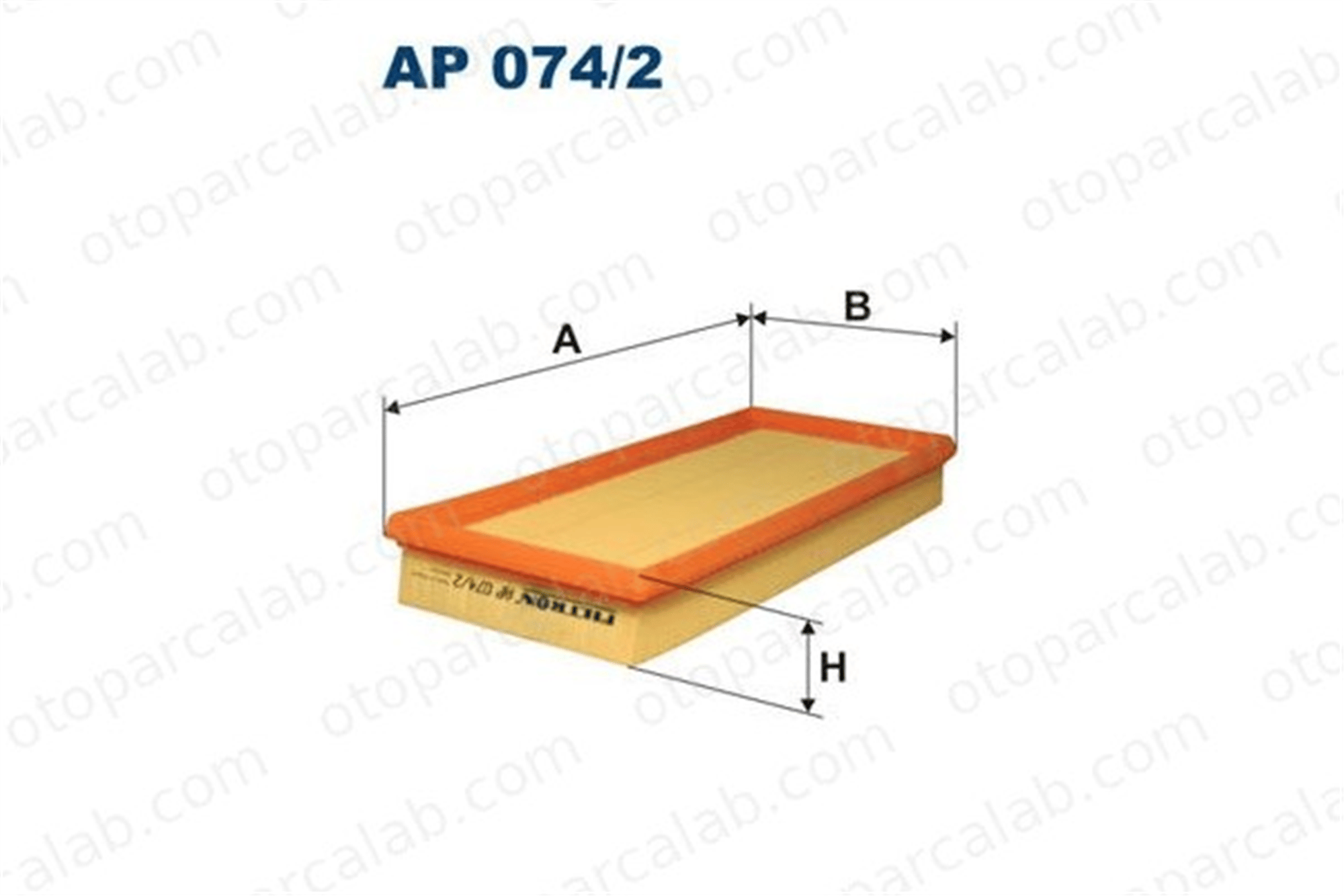 FILTRON AP 074/2 Hava Filtresi FORD COUGAR MONDEO II 3785586 7166160