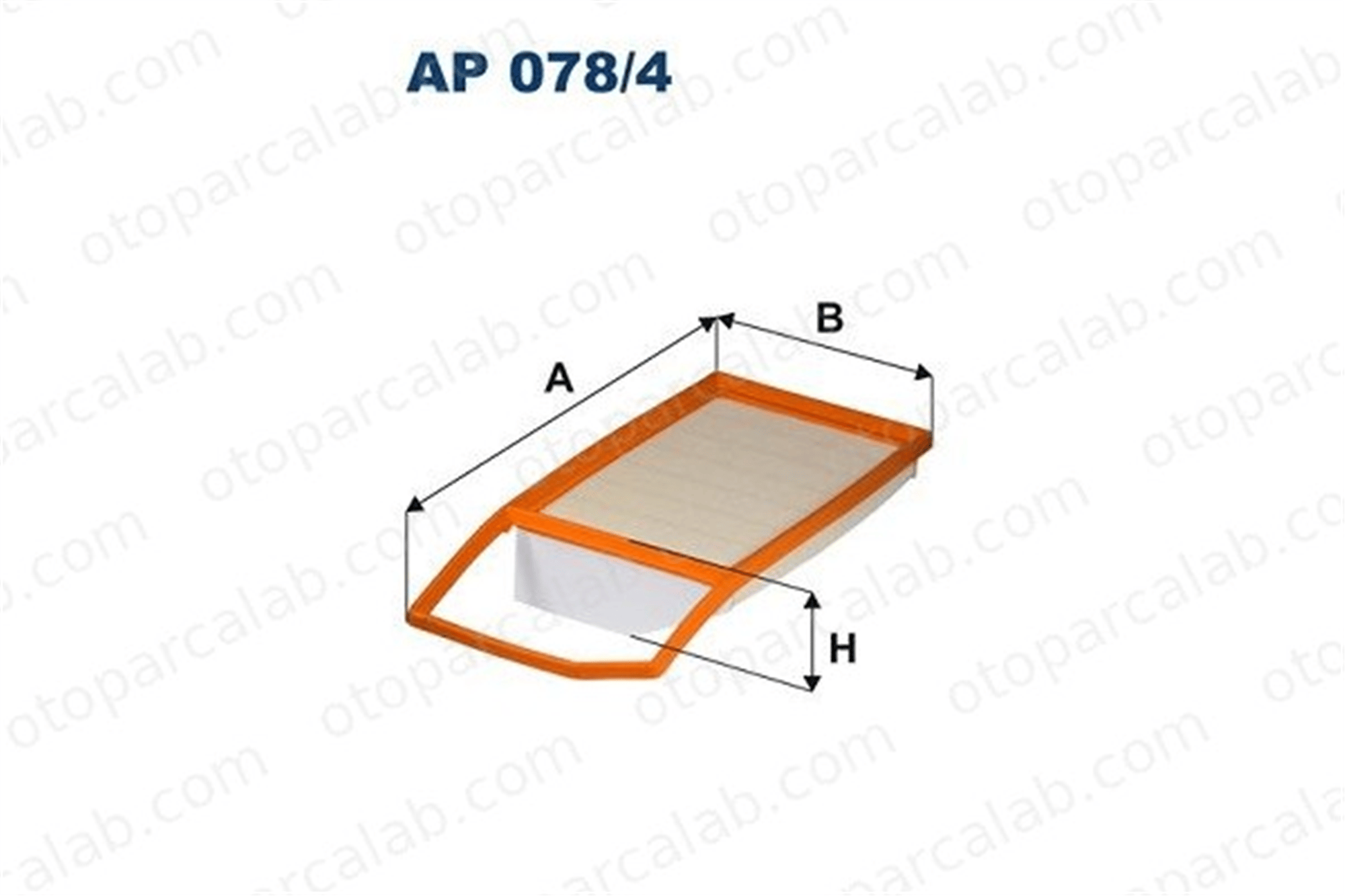 FILTRON AP 078/4 Hava Filtresi OPEL COMBO Kasa/büyük limuzin FIAT FIORINO Kasa/büyük limuzin 51974227 1631689980