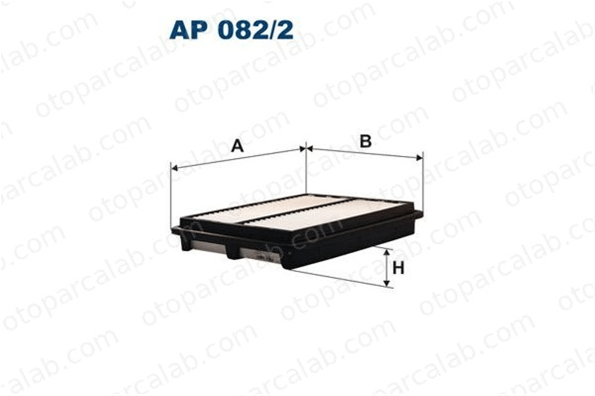 FILTRON AP 082/2 Hava Filtresi DAEWOO NUBIRA Sedan NUBIRA Wagon 96181263