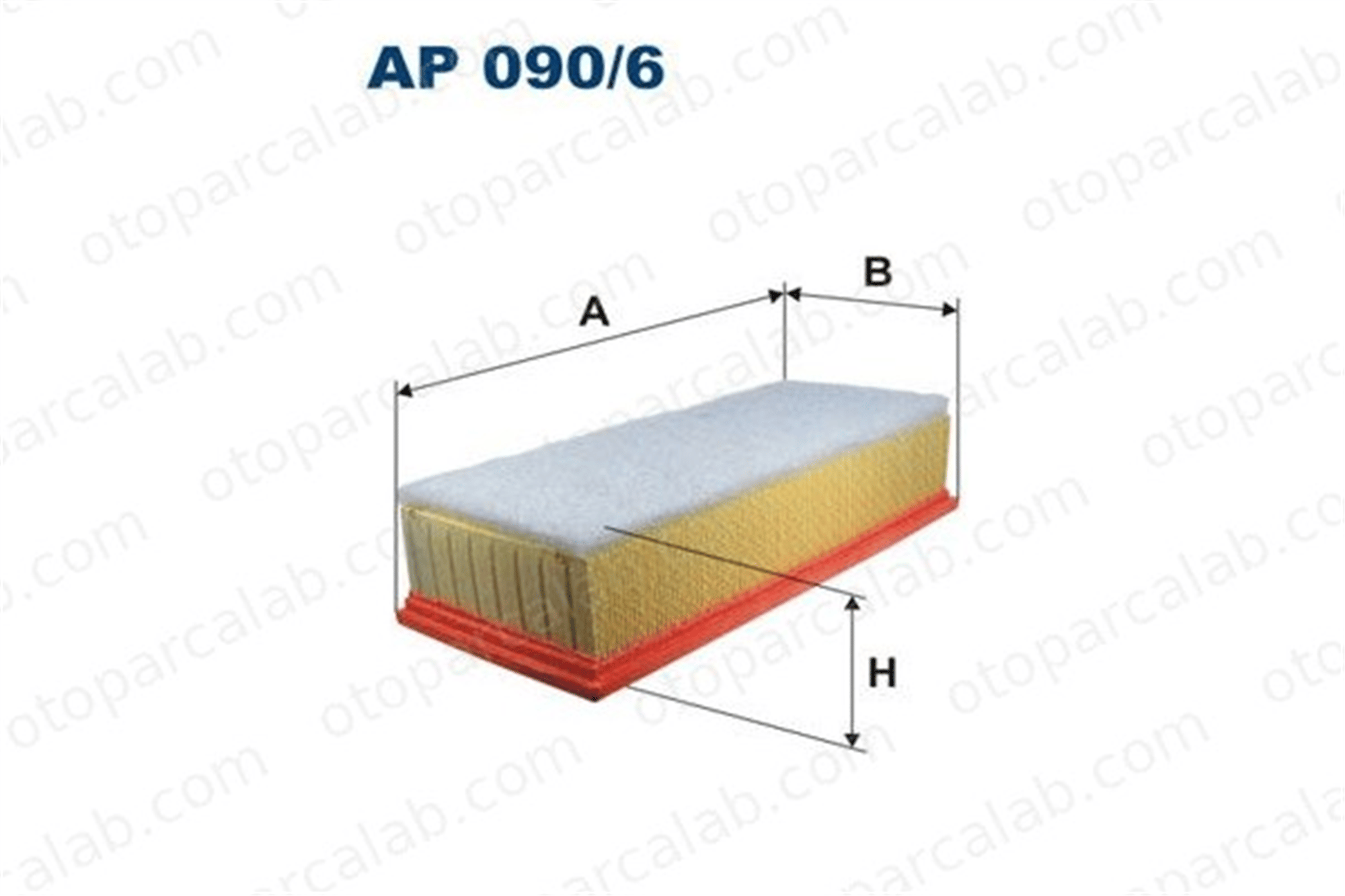 FILTRON AP 090/6 Hava Filtresi PEUGEOT EXPERT TEPEE CITROËN C8 1400474780 1444QX
