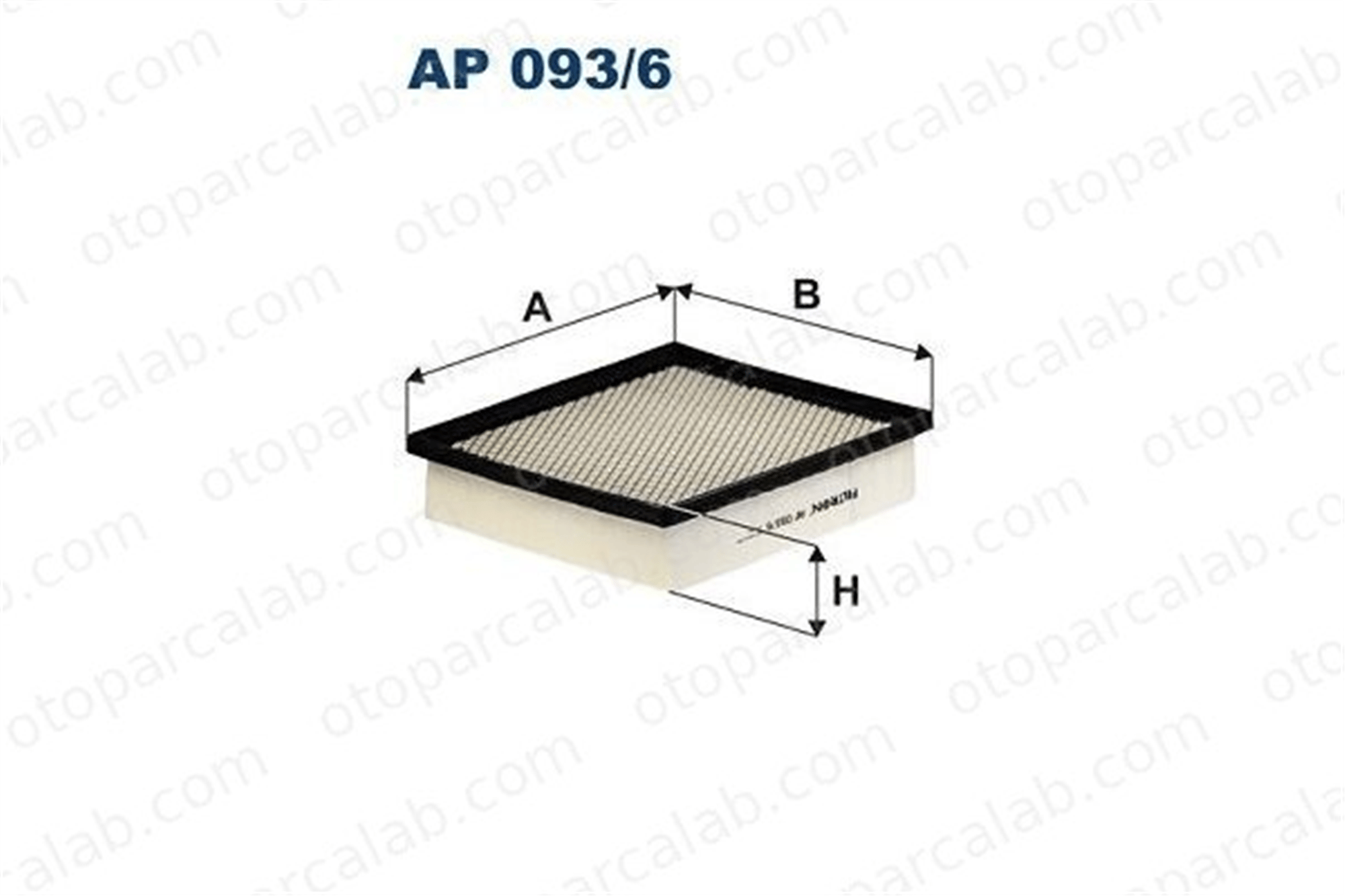 FILTRON AP 093/6 Hava Filtresi MITSUBISHI L200 / TRITON LEXUS RX 4861756AA 04861756AA