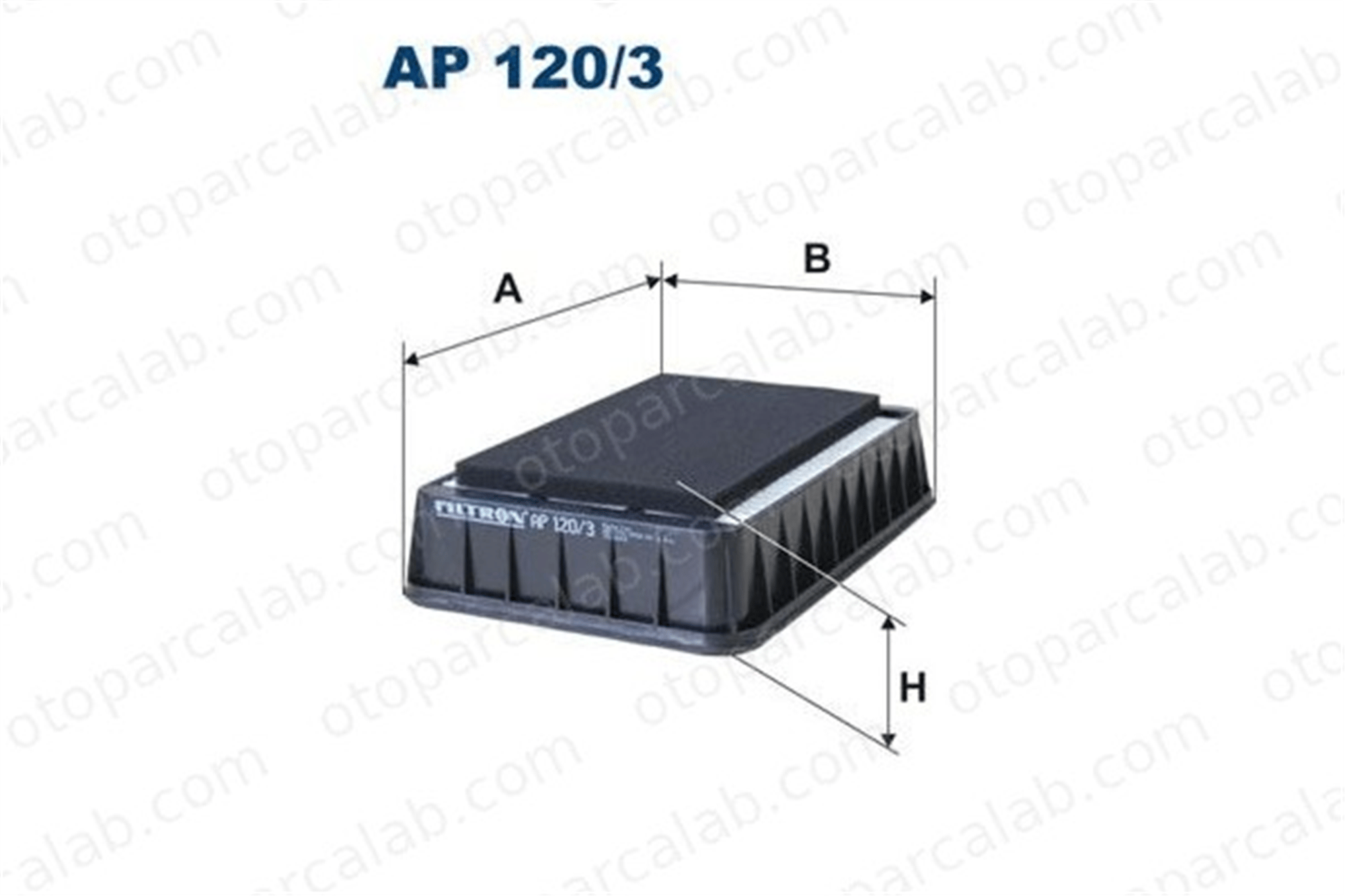 FILTRON AP 120/3 Hava Filtresi MITSUBISHI ASX OUTLANDER II 1500A190 1444SA