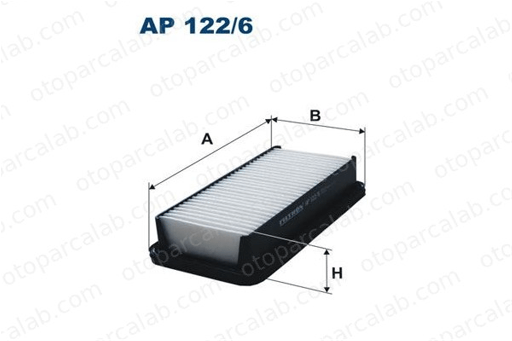 FILTRON AP 122/6 Hava Filtresi KIA RIO II Sedan HYUNDAI ACCENT III 281131G100