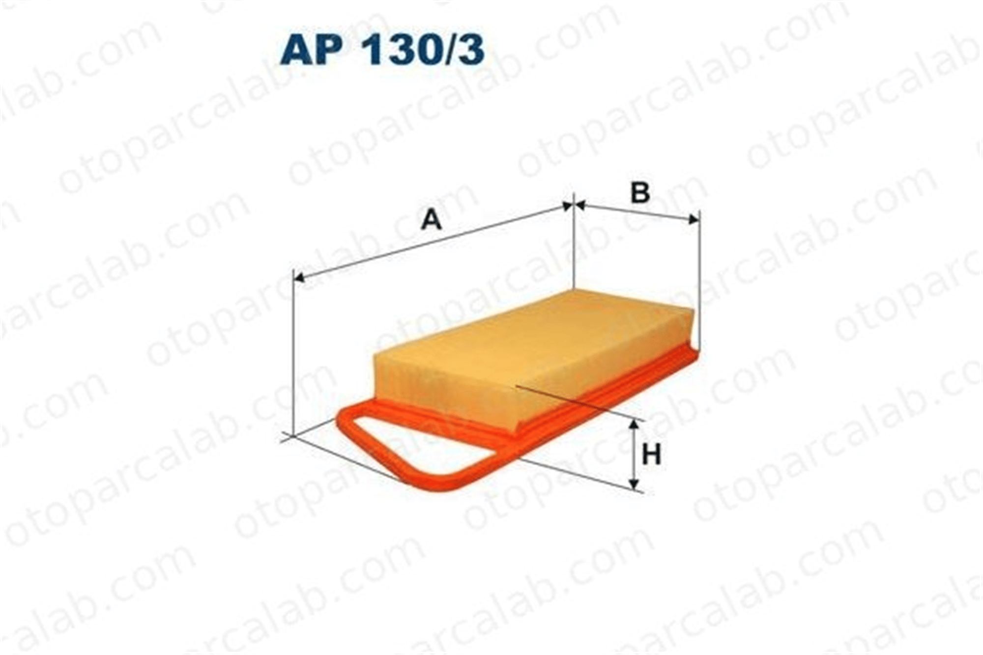 FILTRON AP 130/3 Hava Filtresi CITROËN C2 C3 I 1444VZ 1444X3
