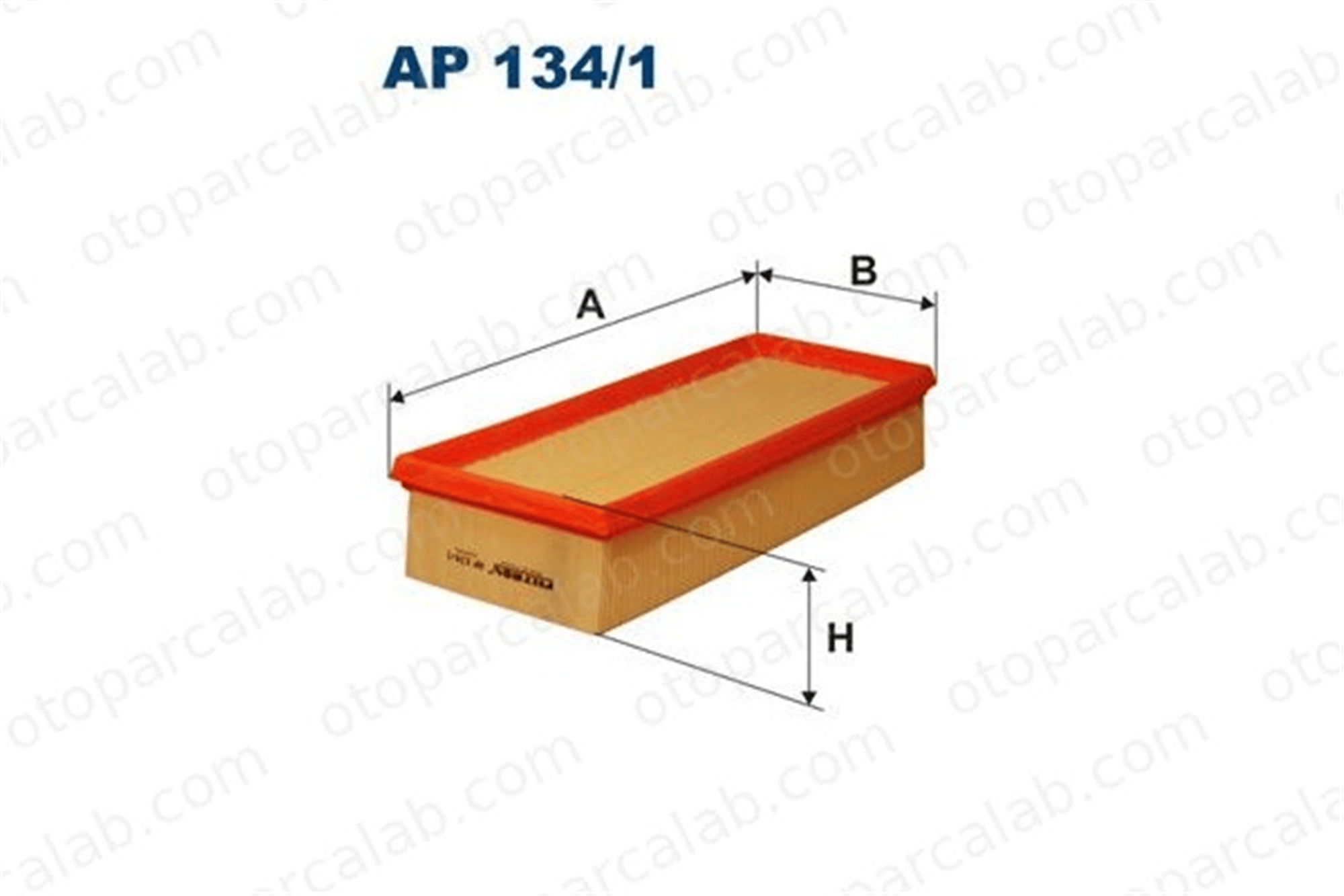 FILTRON AP 134/1 Hava Filtresi RENAULT AVANTIME ESPACE III 7701041740 1444Q8