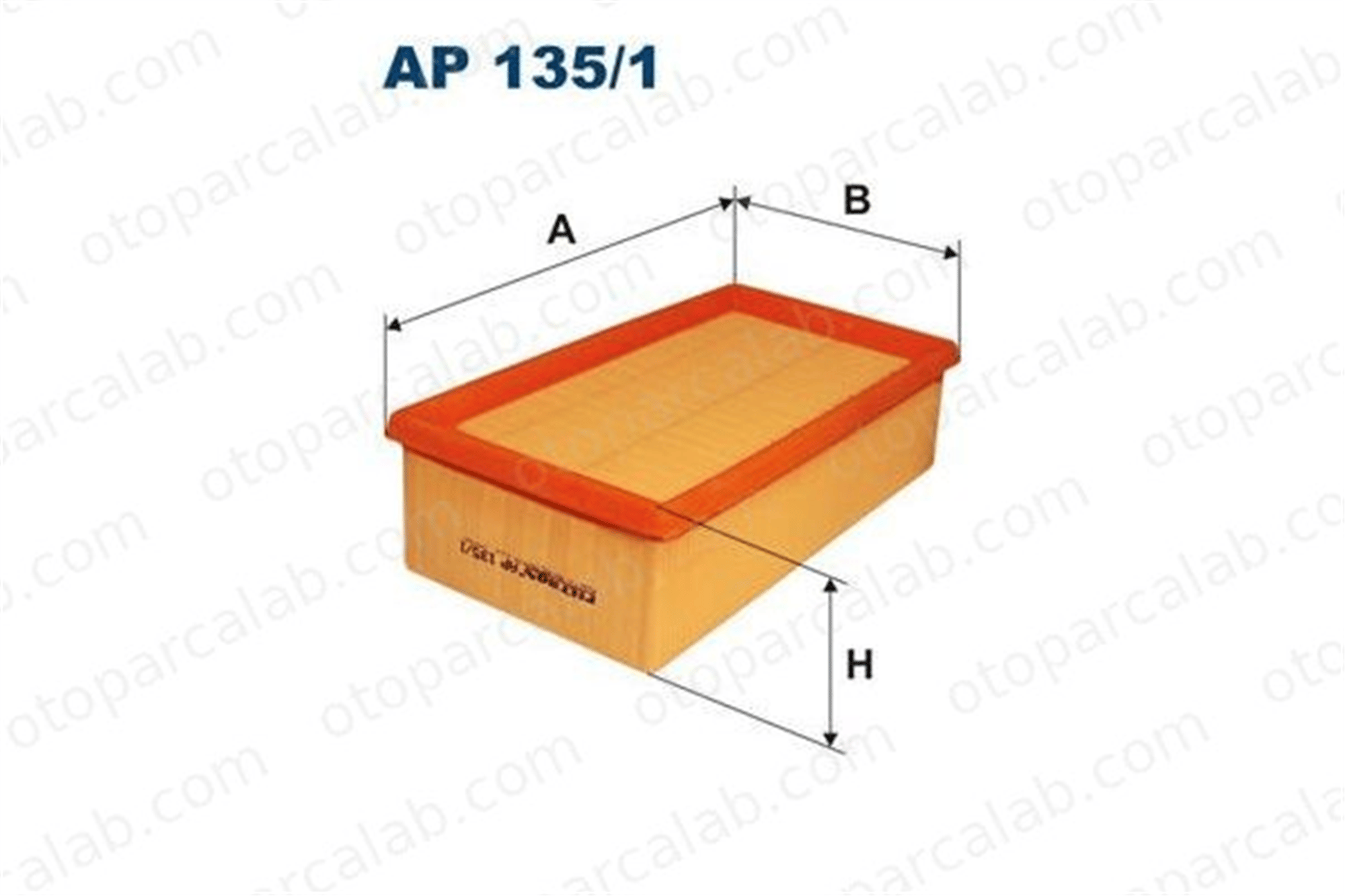 FILTRON AP 135/1 Hava Filtresi RENAULT ESPACE III LAGUNA I Grandtour 7700865603 7700873365A