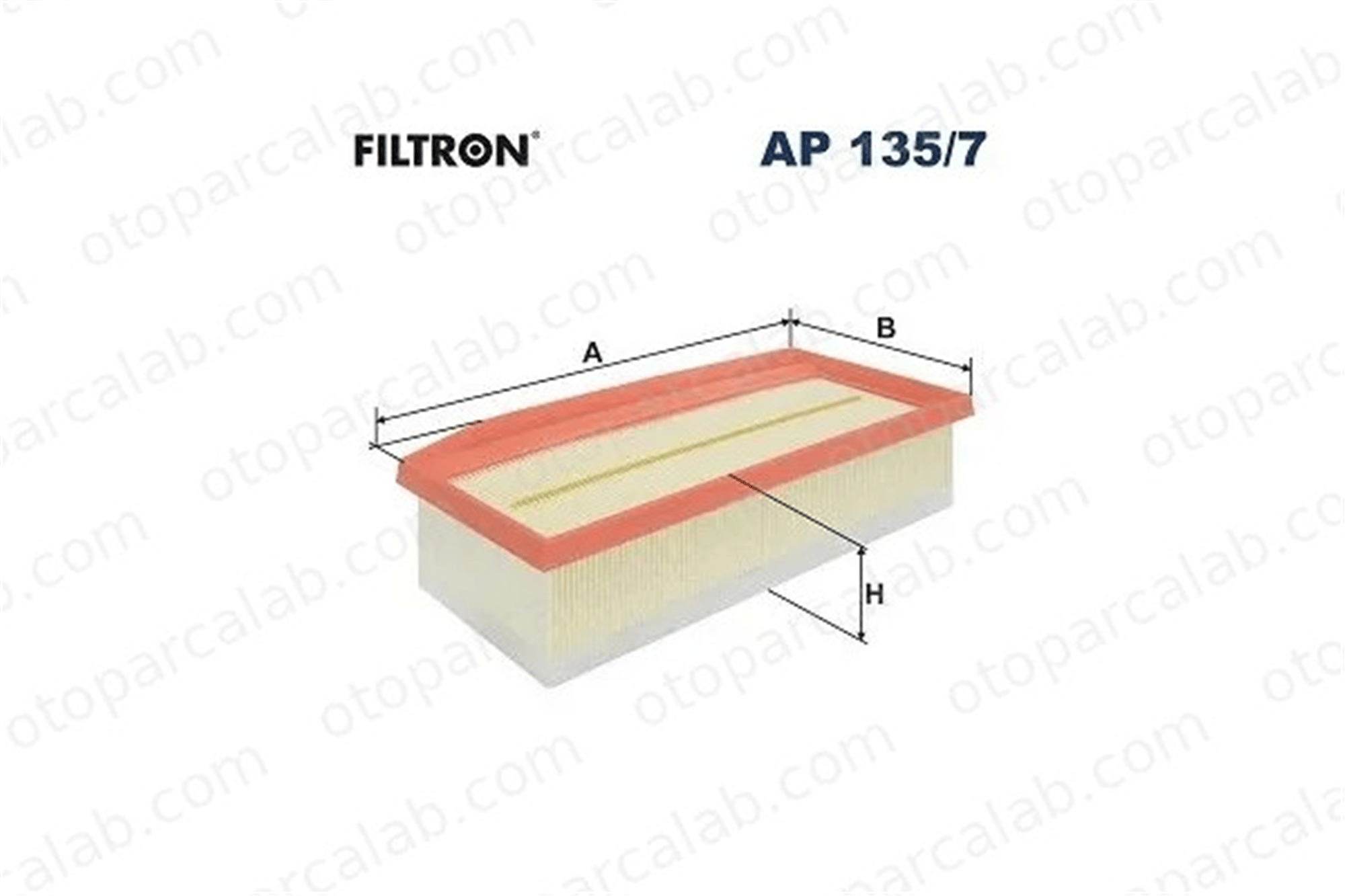 FILTRON AP 135/7 Hava Filtresi DACIA DUSTER LODGY 165460509R 1654600Q3H